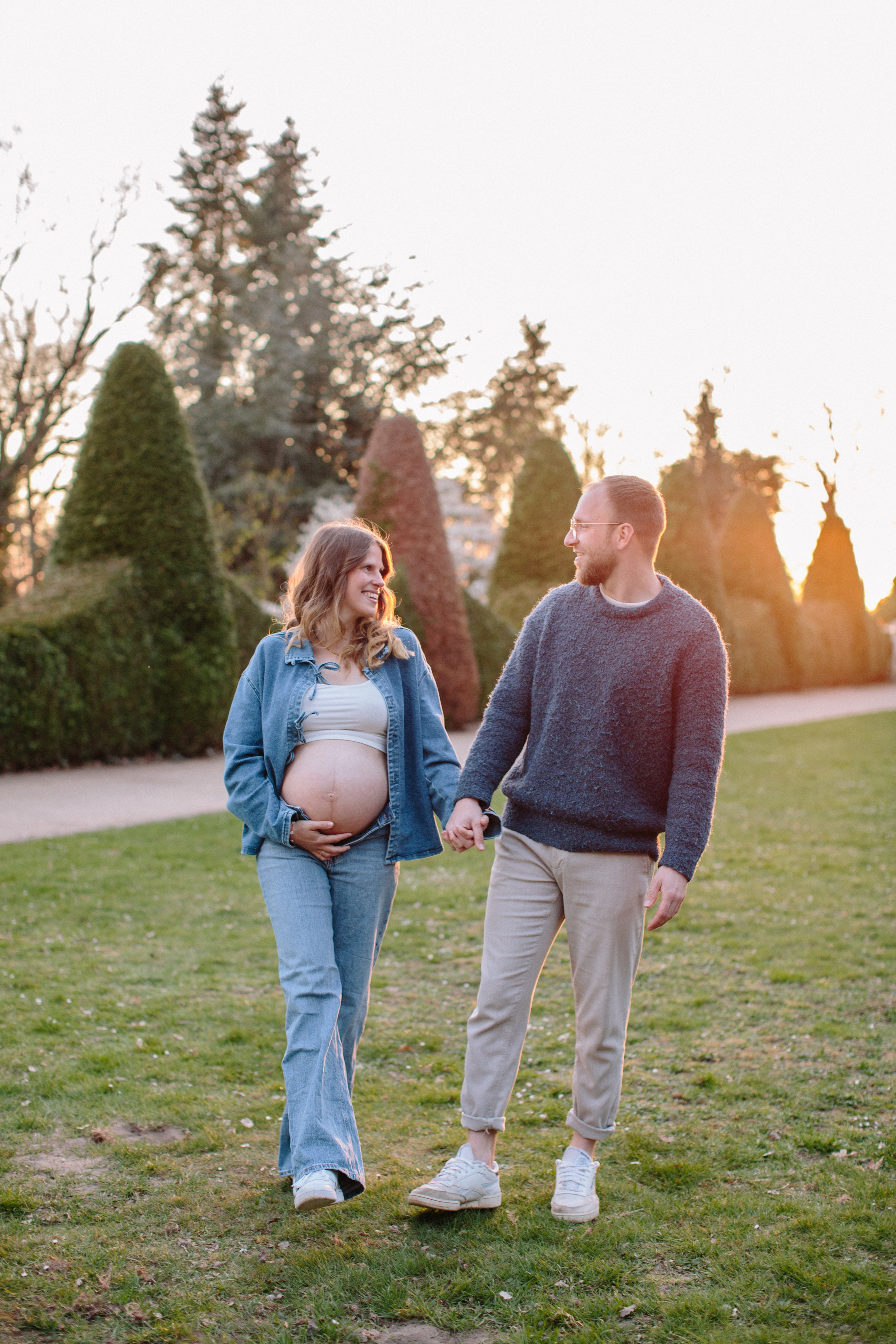 Babybauch. Hochzeitsfotograf Hamburg