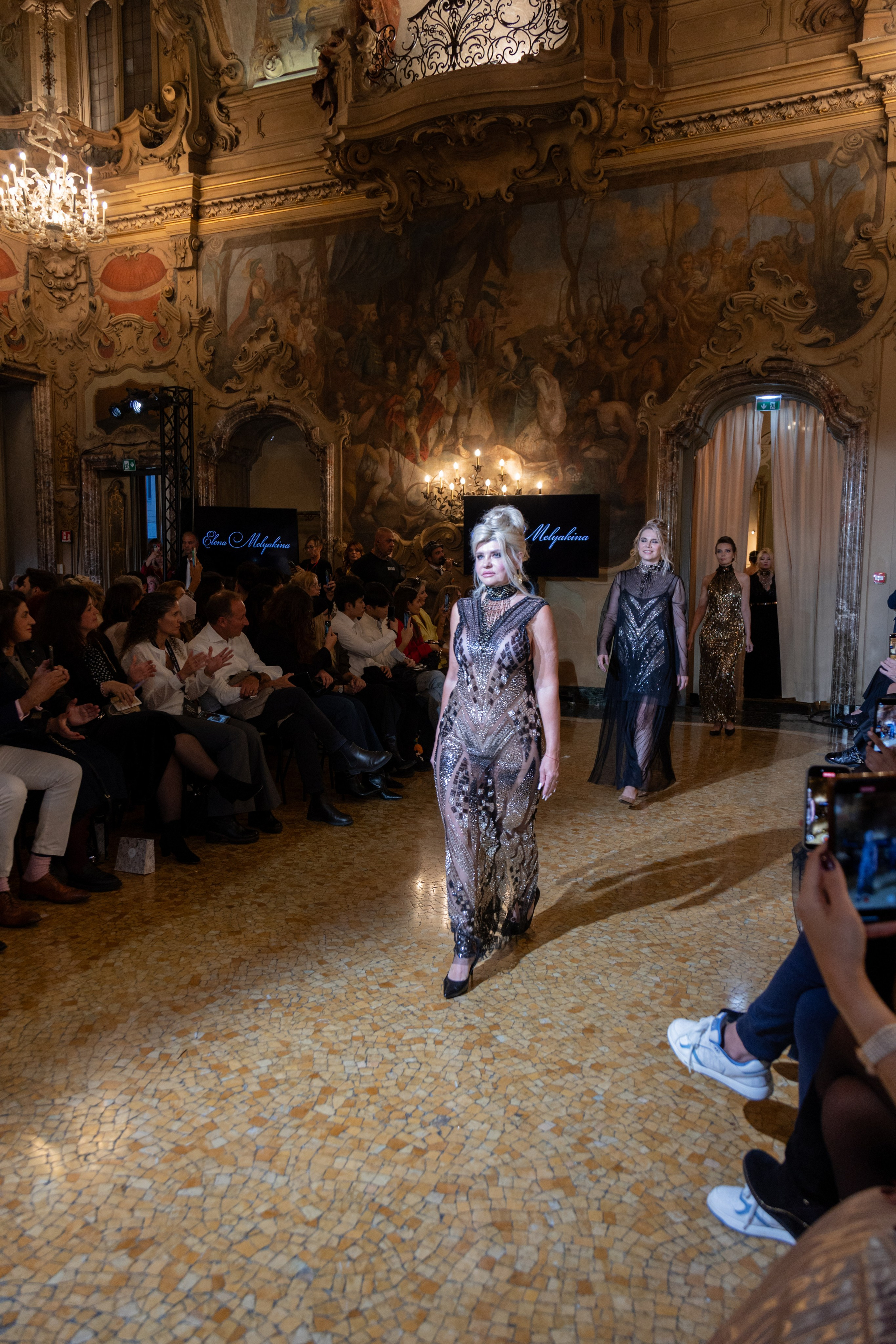 Melyakina Fashion show. Photographer in Milan |Mila Pro Photo