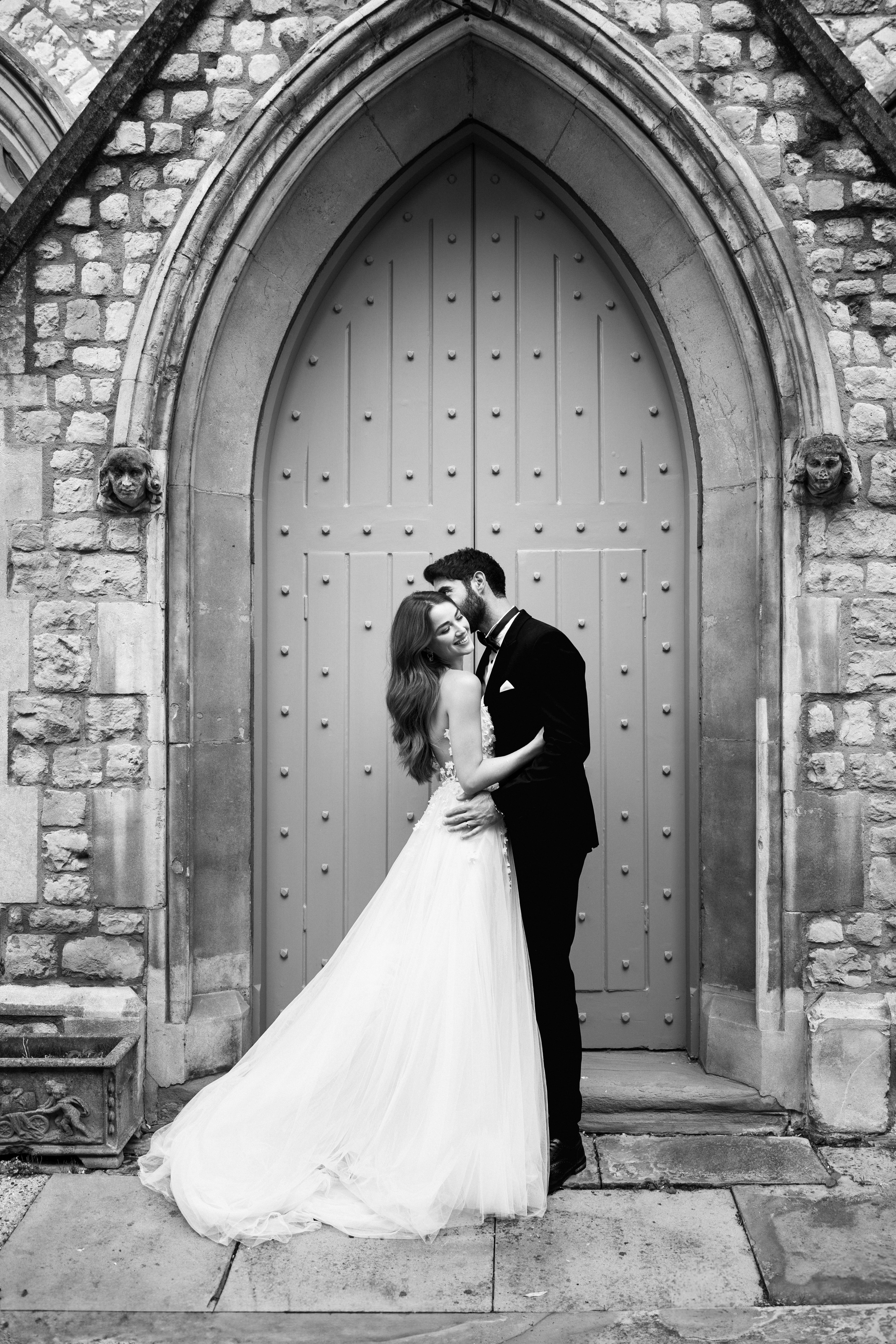 Elegant Wedding London Belgravia Elopement couple. Timeless Wedding & Event Photography — based London, working across Europe