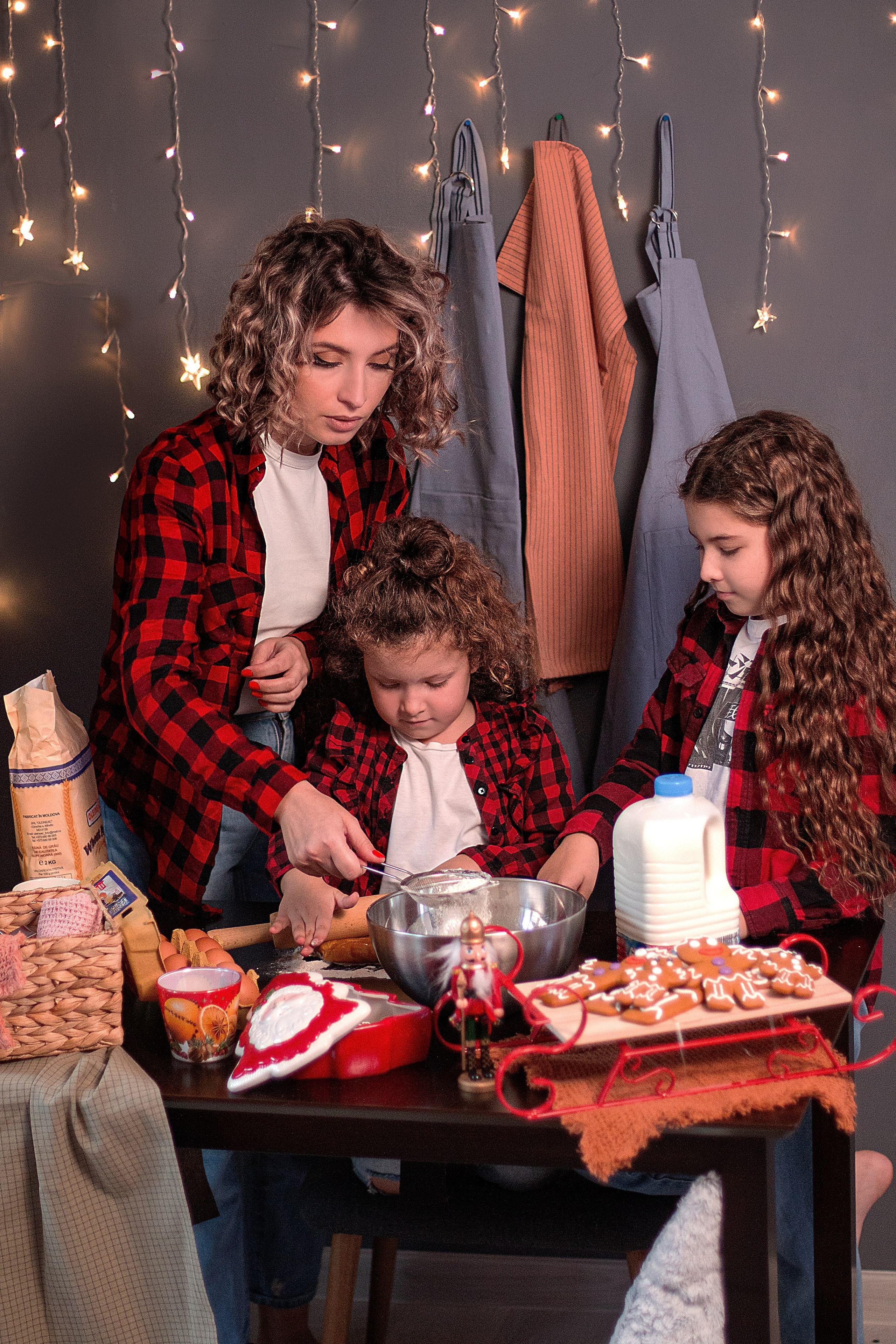 Новый год в студии. Детский и семейный фотограф в г. Бельцы