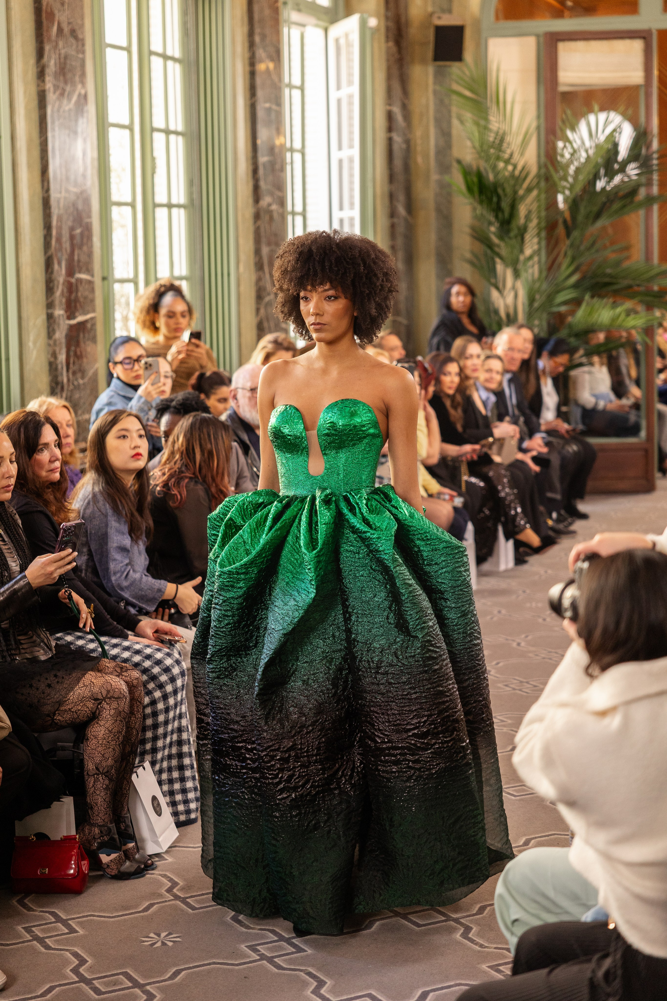 Paris fashion week. MATVEEVA STUDIO