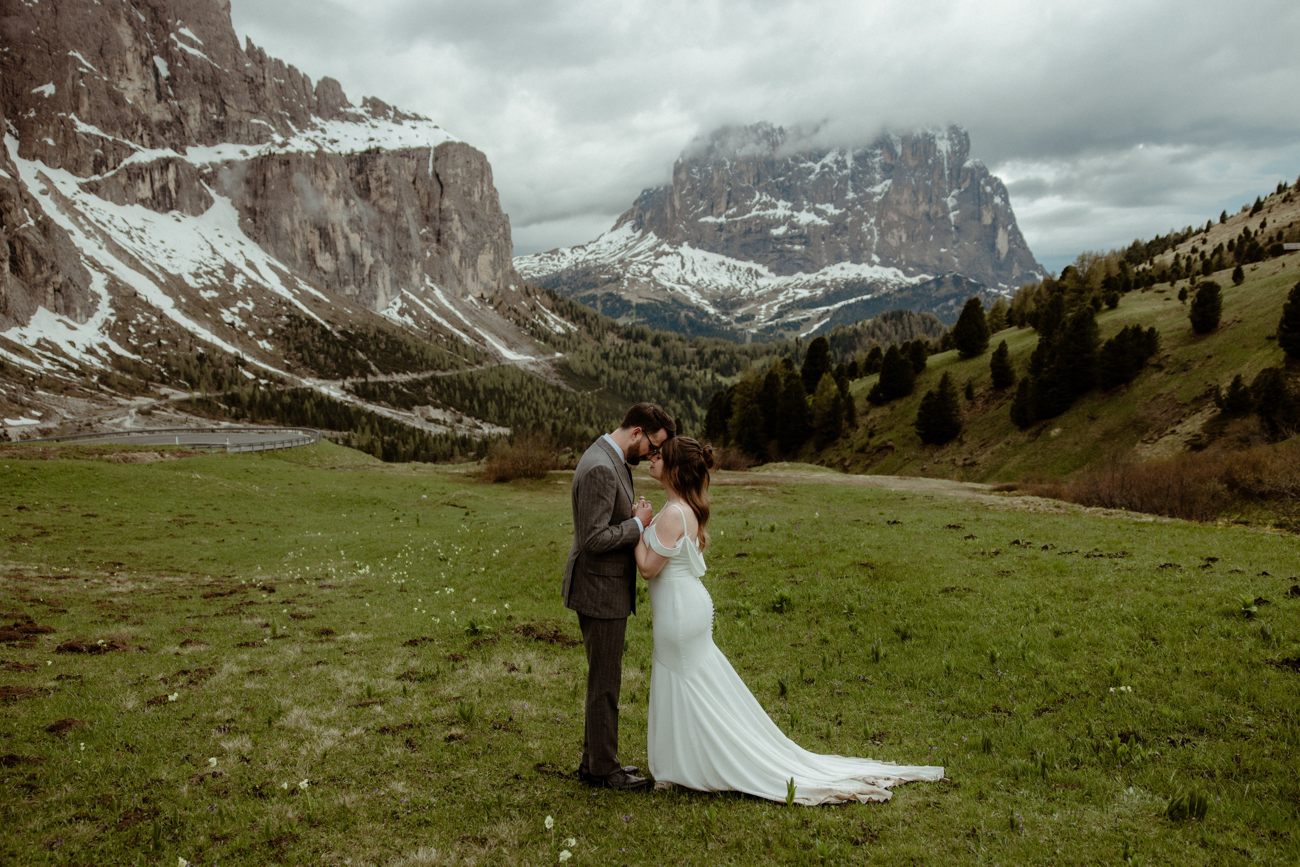 Dreamy elopement in Dolomites. Iceland elopement photo and video | Nikolaichik Photo