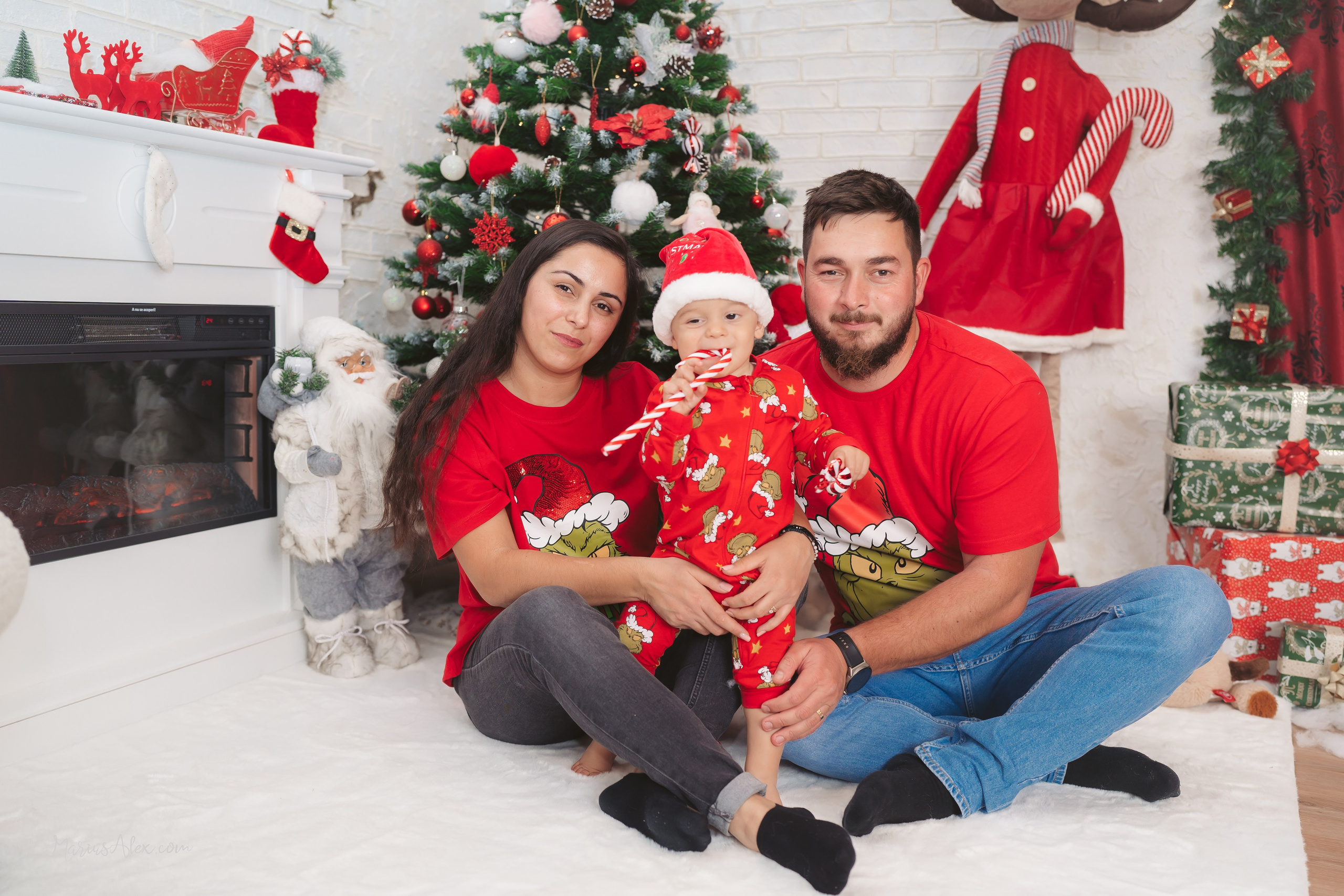 Familia Hacman - Un Crăciun de poveste. Marius Alex fotograf de eveniment si portret din Suceava