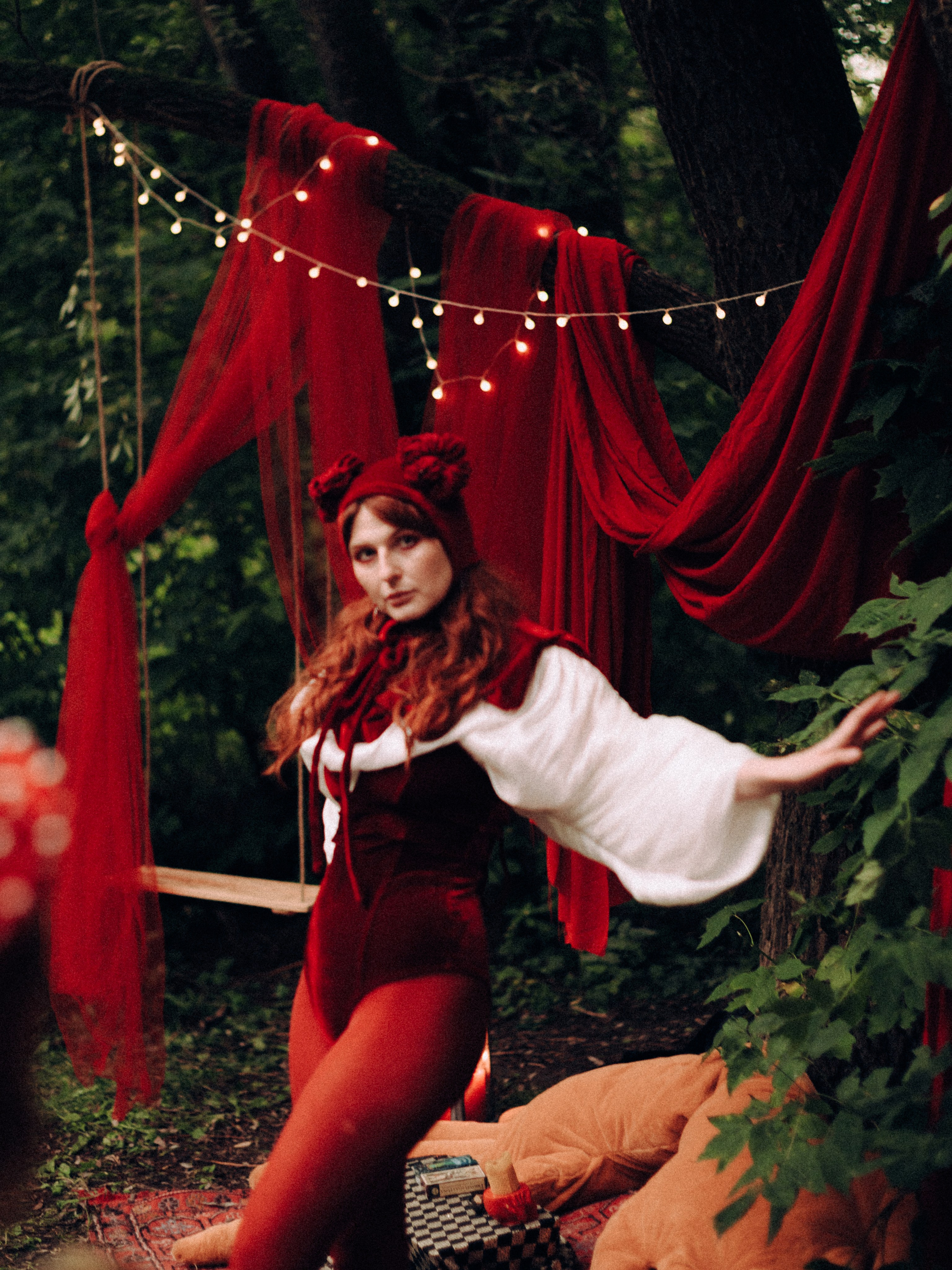 Witches' picnic — fantasy themed event. Moth & Moss Photography