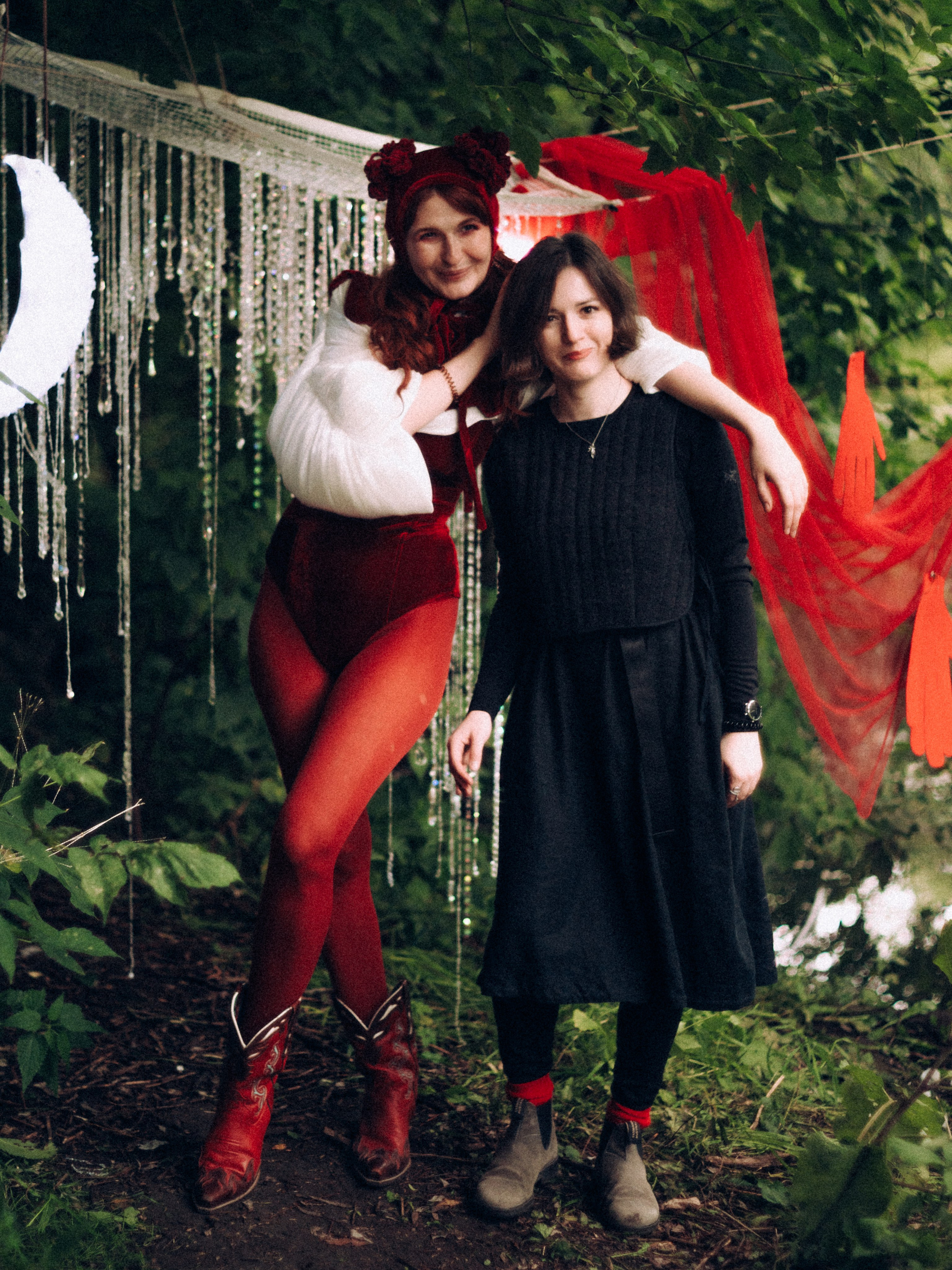 Witches' picnic — fantasy themed event. Moth & Moss Photography