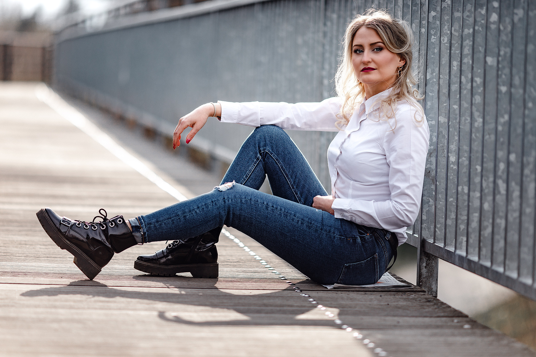 Fotoshooting an der Ruhr (Wickede/Ruhr). Fotograf NRW aus Wickede Ruhr, Milla Kunst