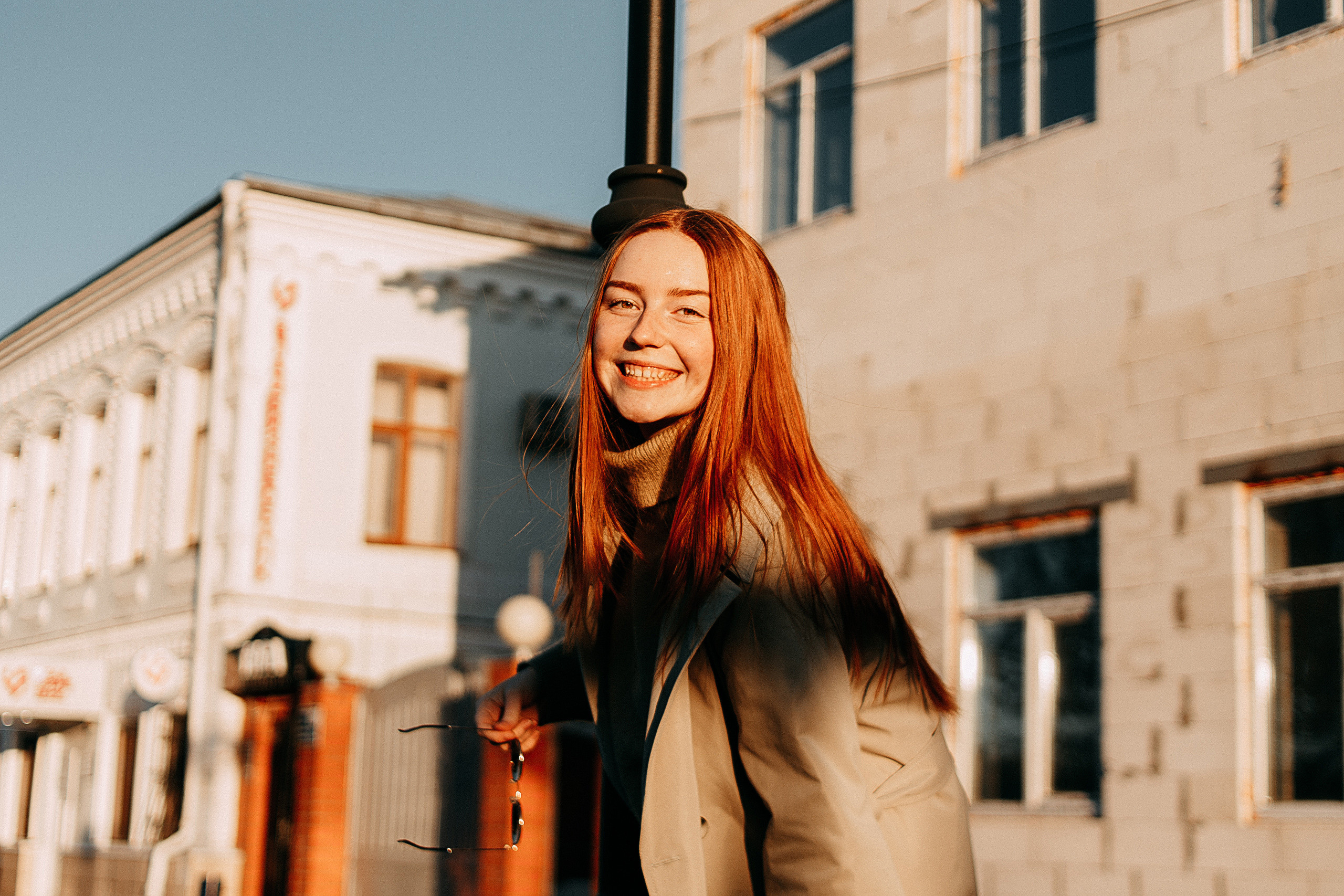 Dasha at the Palace of Culture. Wedding and portrait photographer in Beograd Ekaterina Makedonskaya