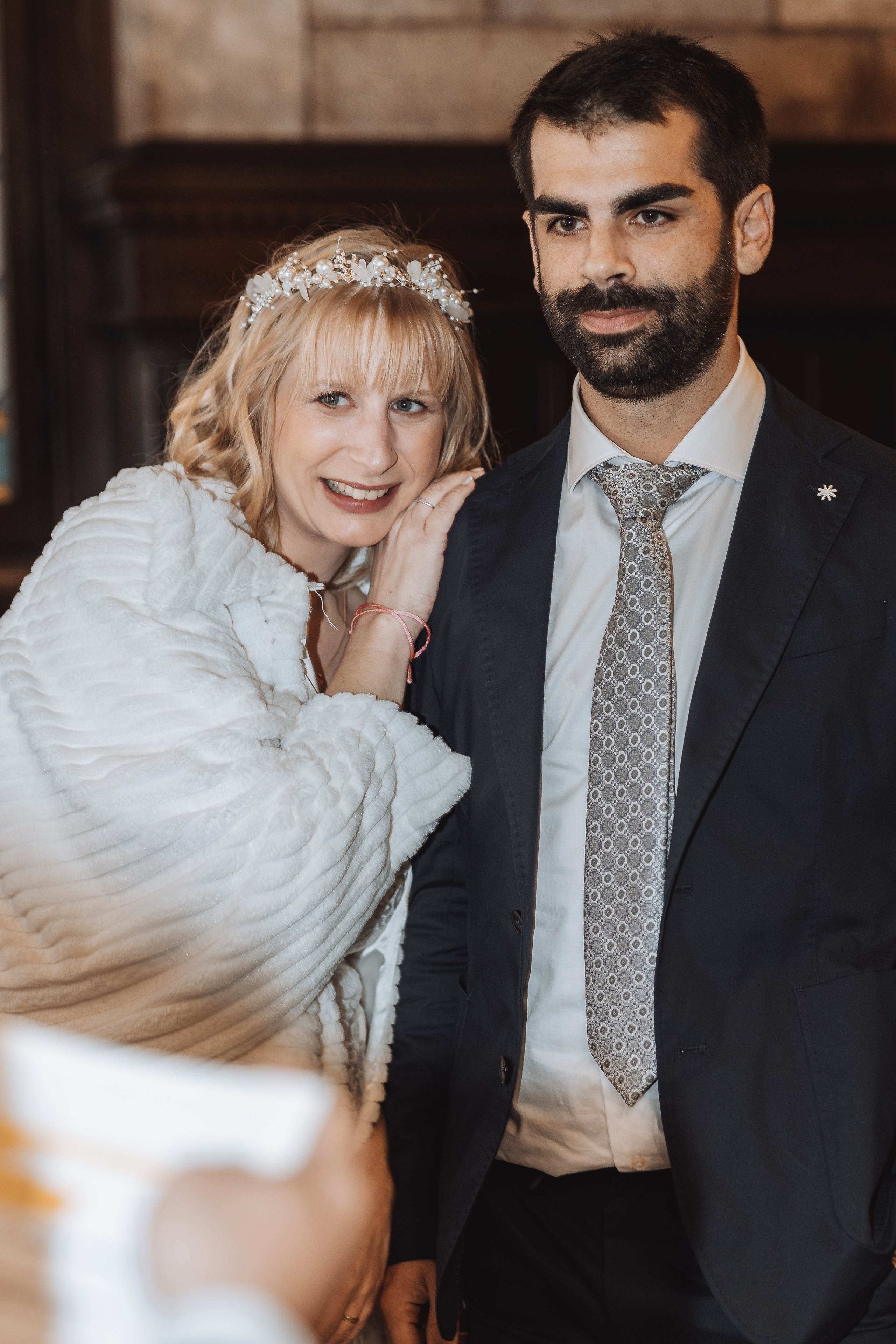 Sarah+Marc, 23.11.2024, Ayuntamiento de Girona. Fotógrafa de bodas en Cataluña