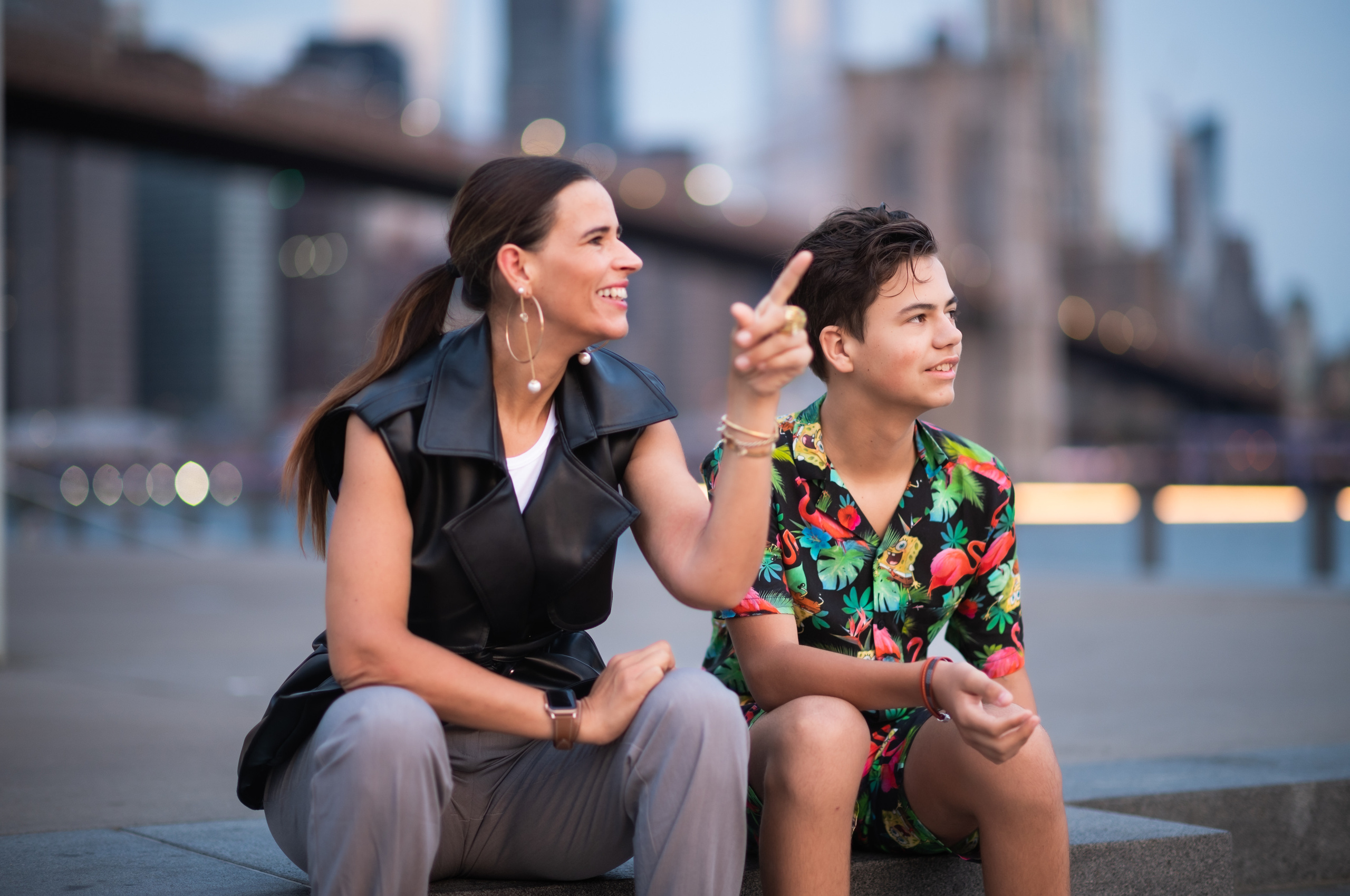 Photo Tour for Mom and Son