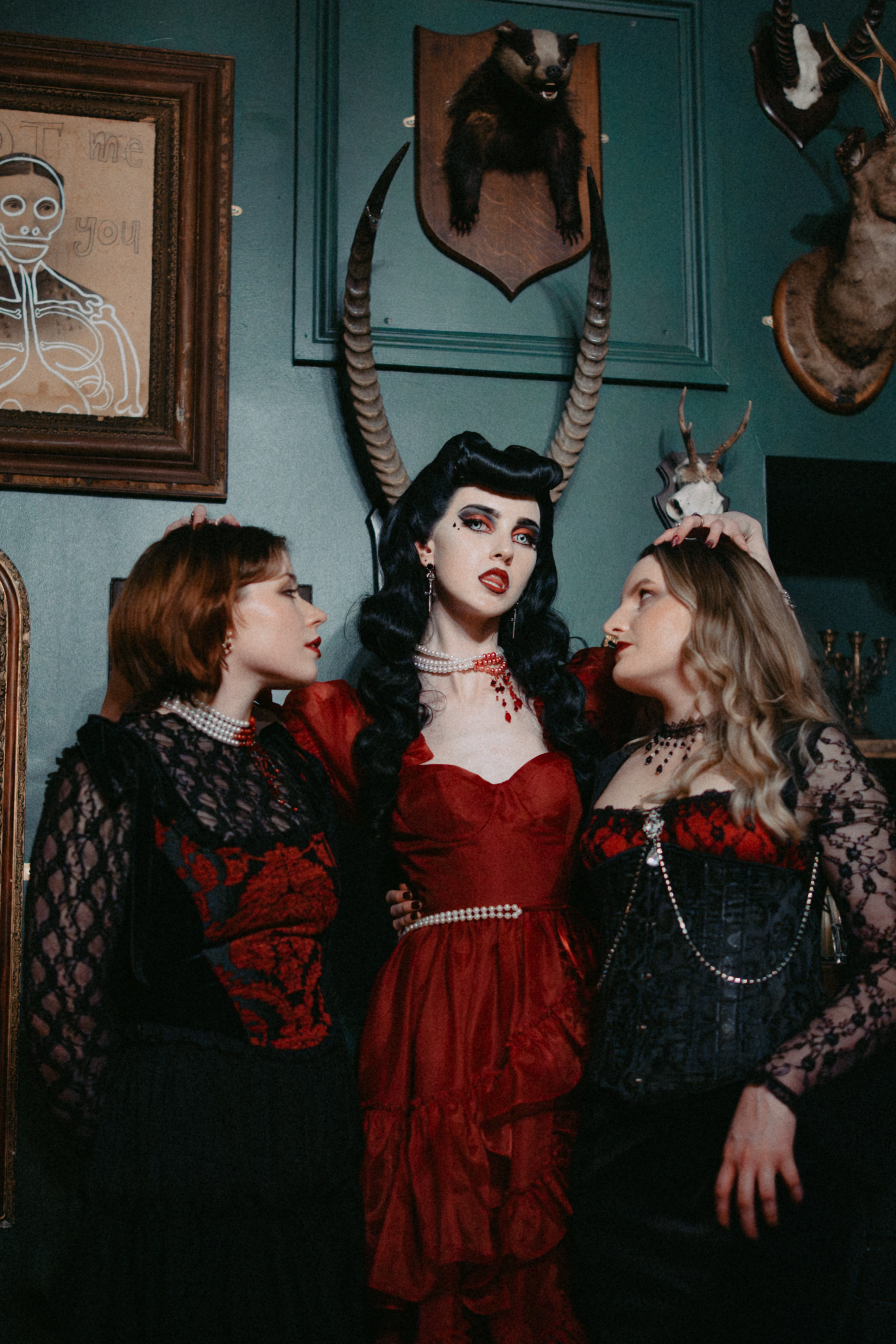 Vampire’s Dinner — Halloween Event Photography for “Gathered Realms”. Moth & Moss Photography
