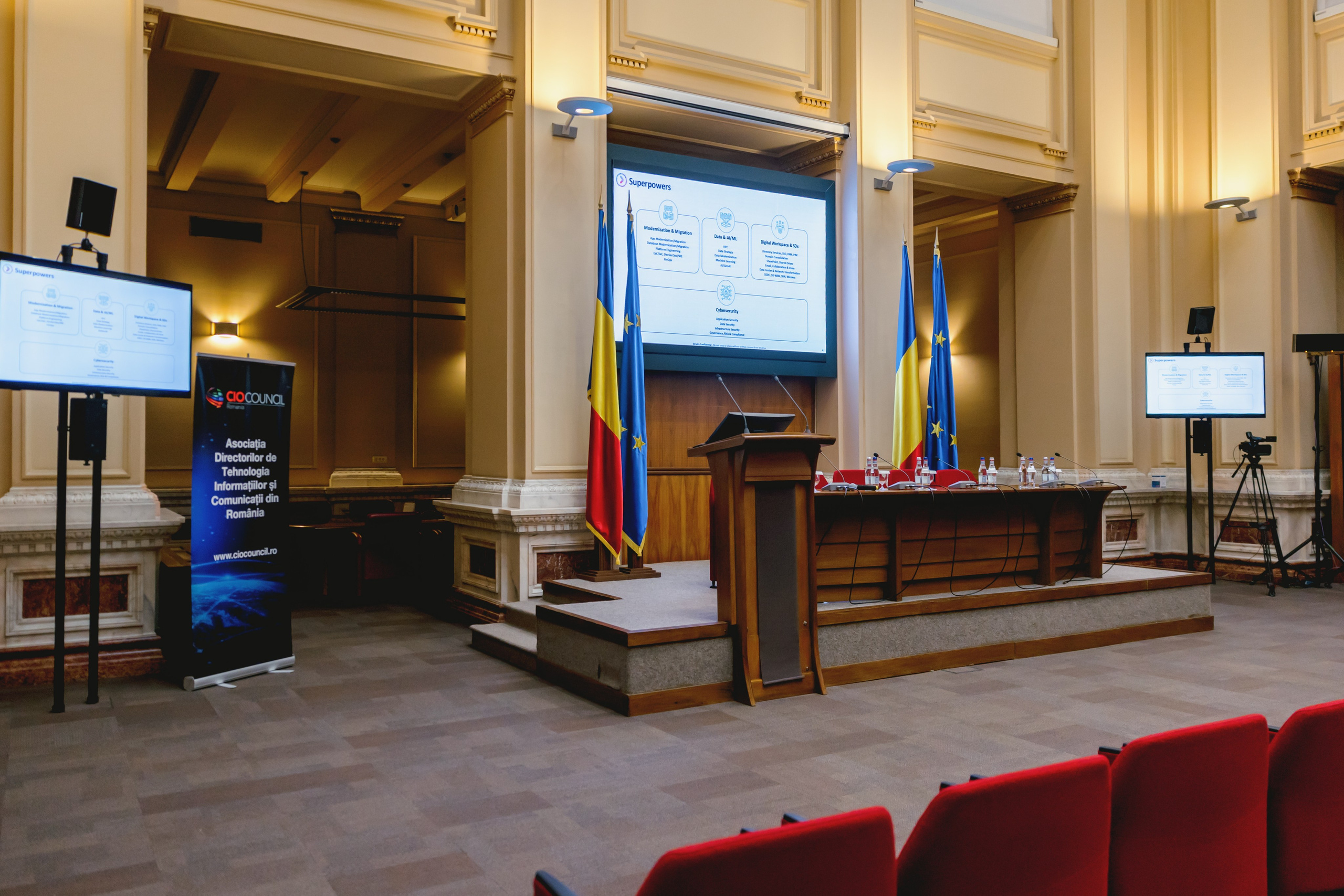 CIO Council - The AI Digital World BNR. MDimaFotoStudio. Fotograf de nuntă, evenimente private și de familie