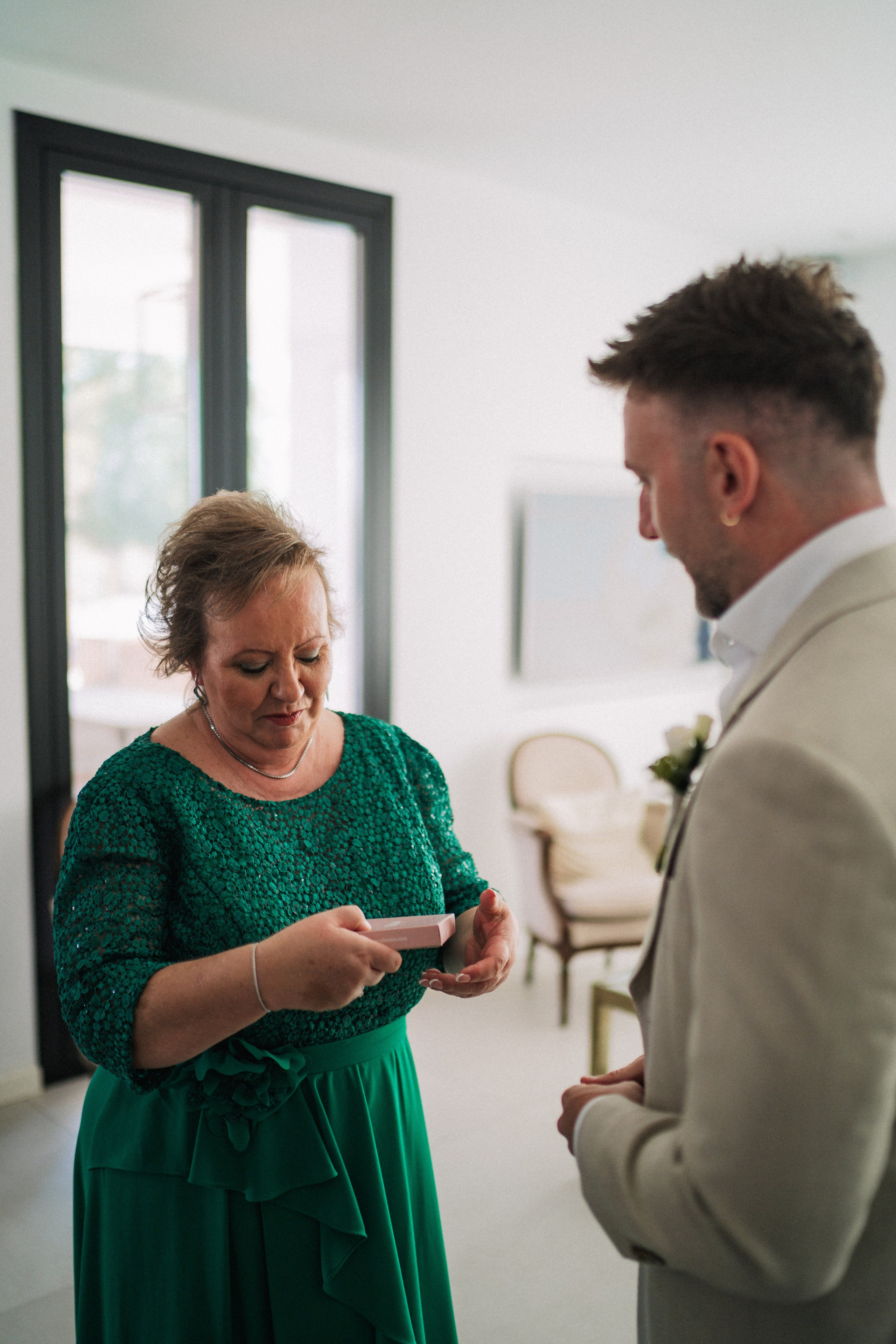 Nerea y Samuel. Christian García
