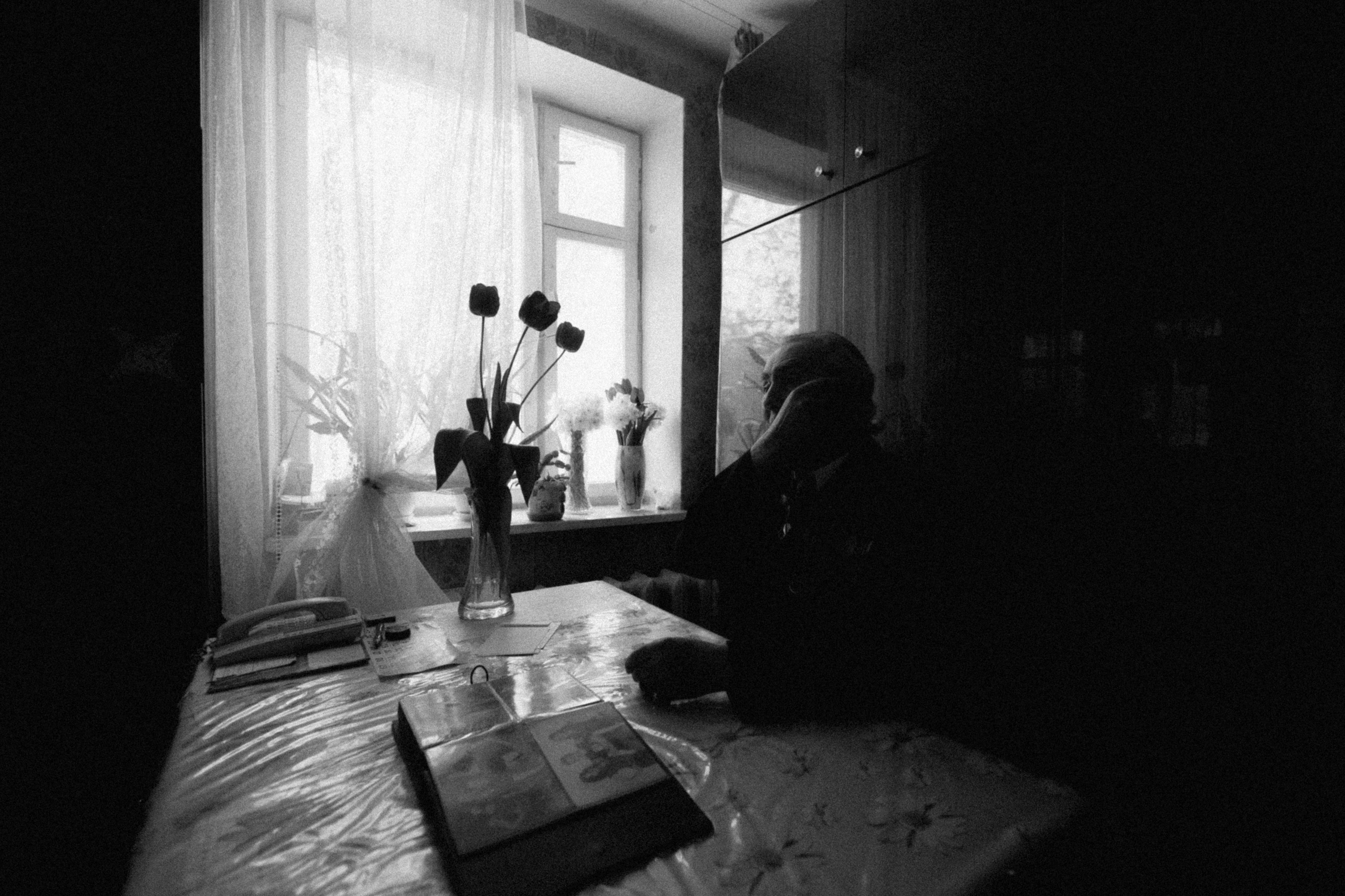 Мятая бумага лиц. Фотограф Андрей Друк