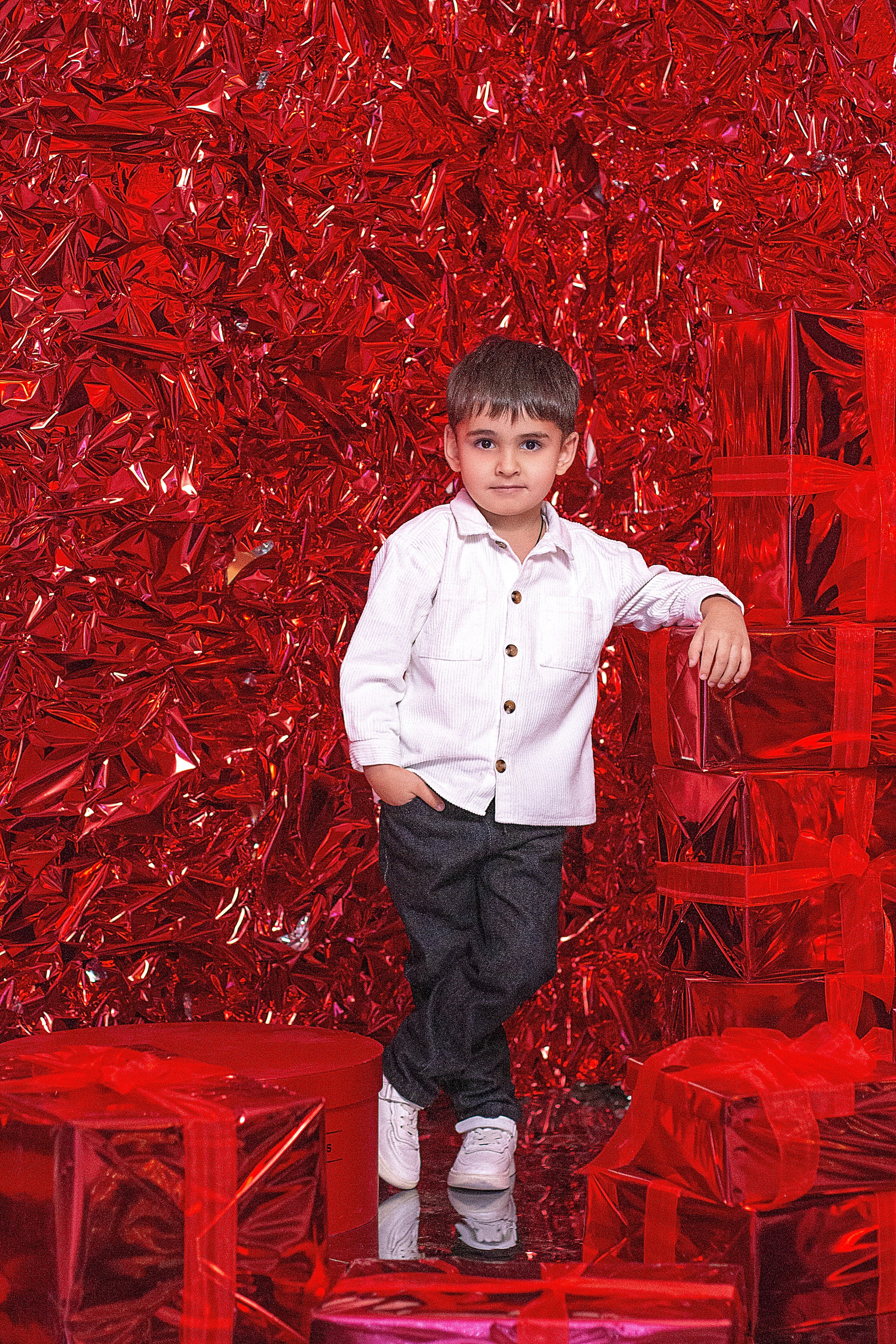 Новый год в студии. Детский и семейный фотограф в г. Бельцы