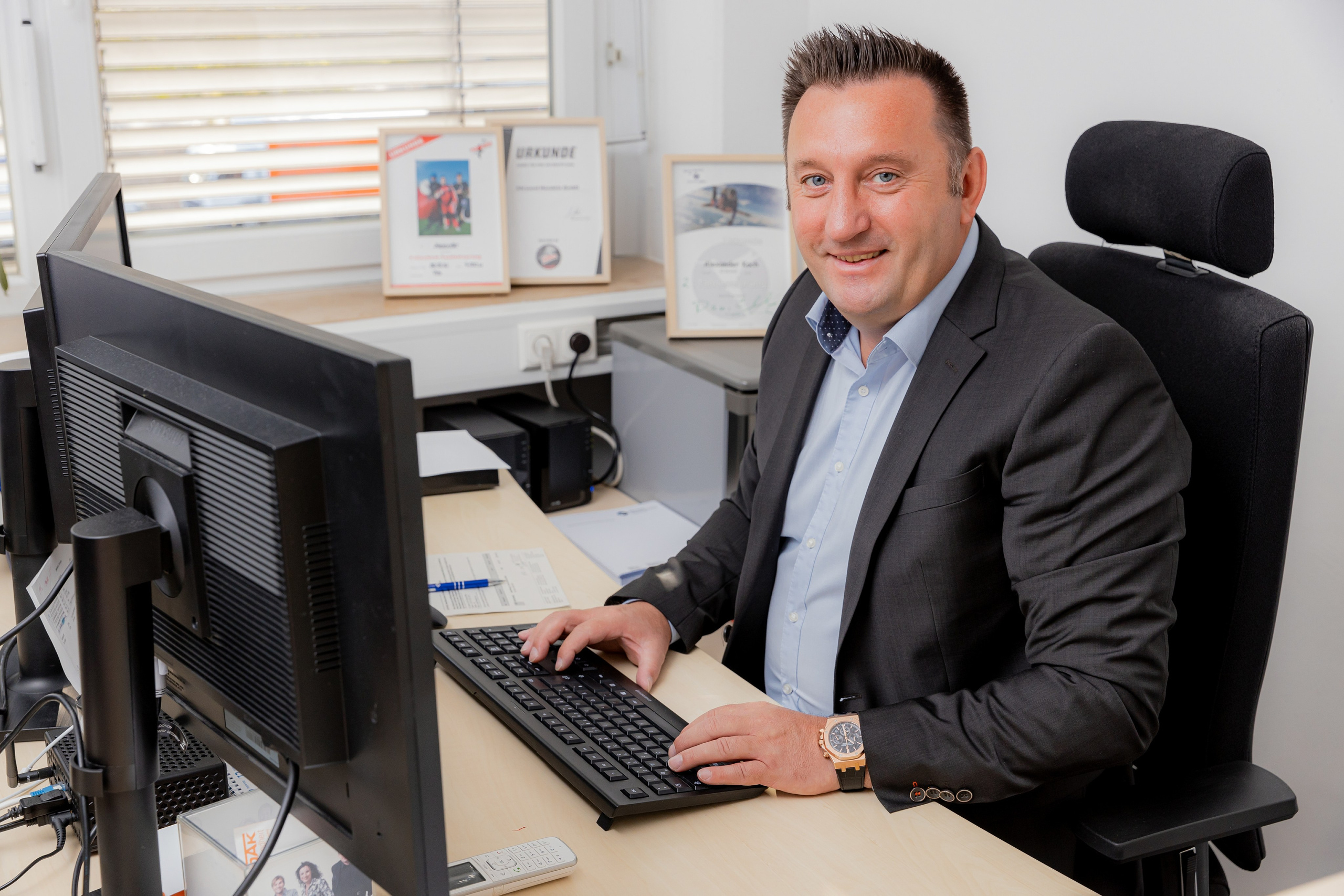 Business-Porträt. Fotograf in Deutschland - Michael Baron