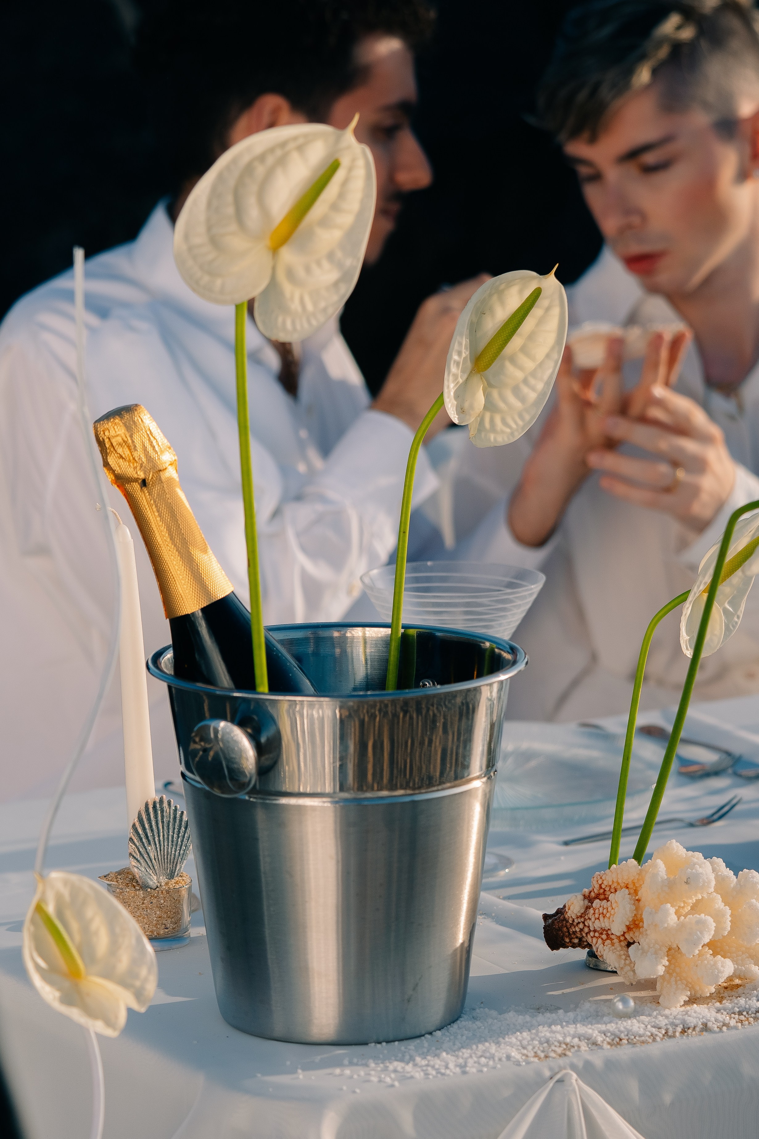 White Ocean Wedding. Maria Sher. Professional photographer from Porto, Portugal