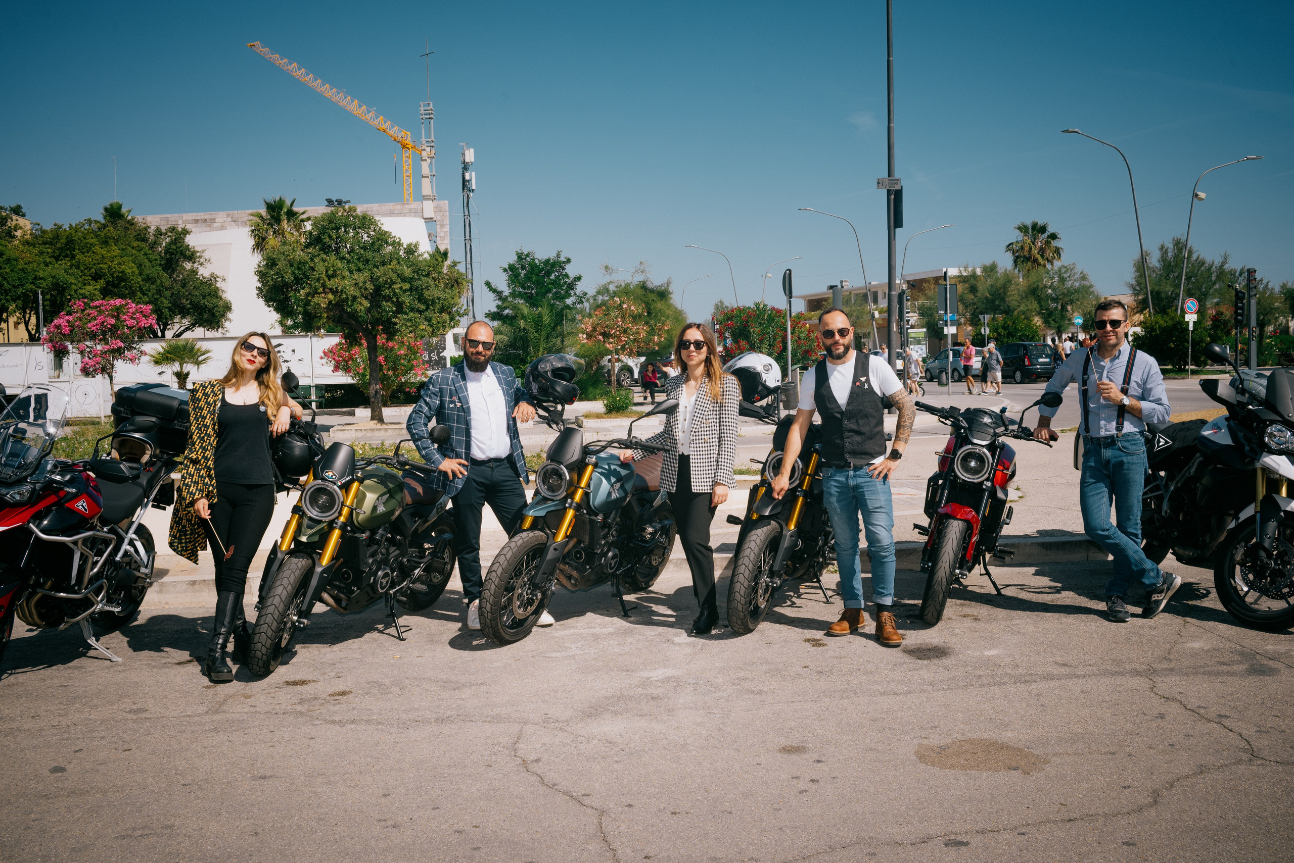Distinguished Gentleman's Ride 2024. Photographer Iuliia Gladkikh, Italy, Abruzzo