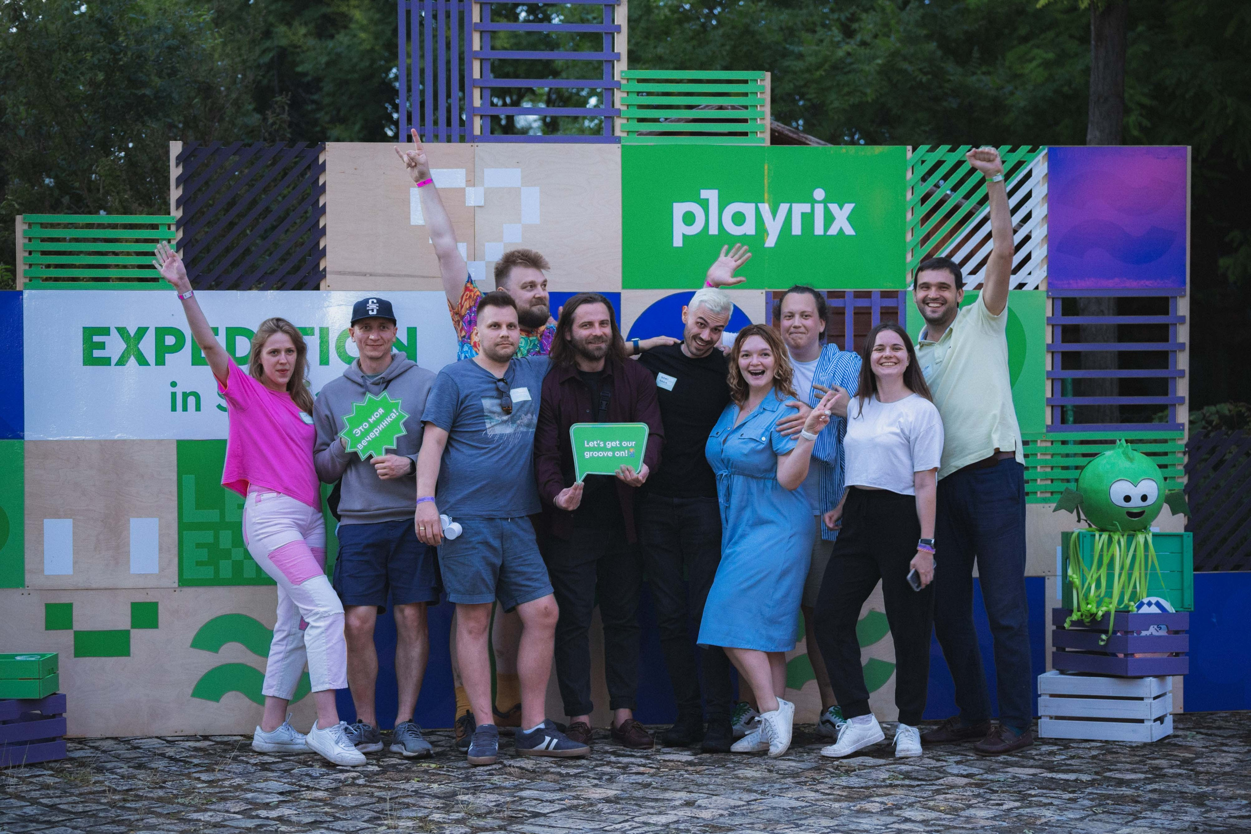 Playrix party. Žukov Studio