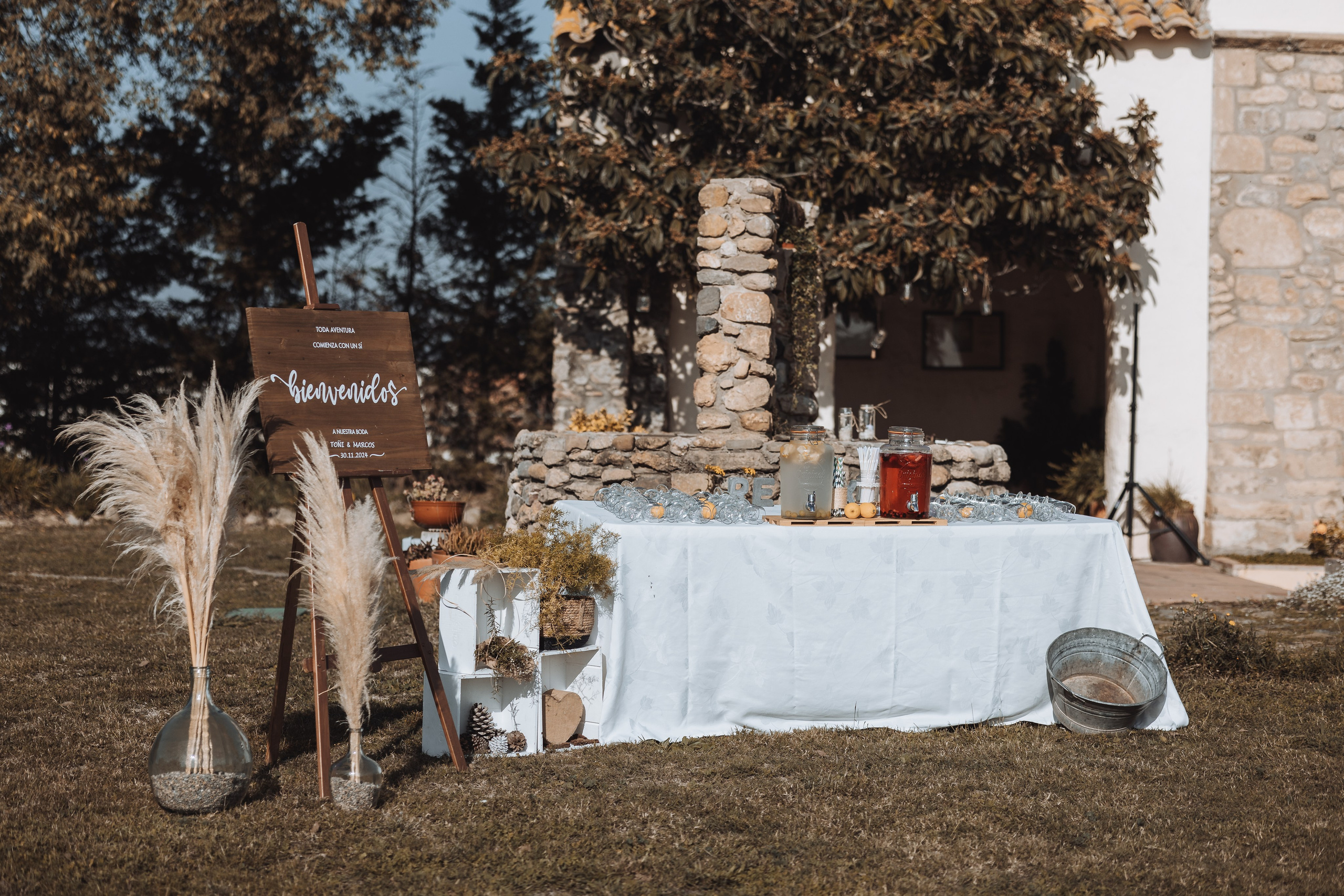 Toñi+Marcos, 30.11.2024, Ermita de Santa Llúcia de Tonyà. Fotógrafa de bodas en Cataluña