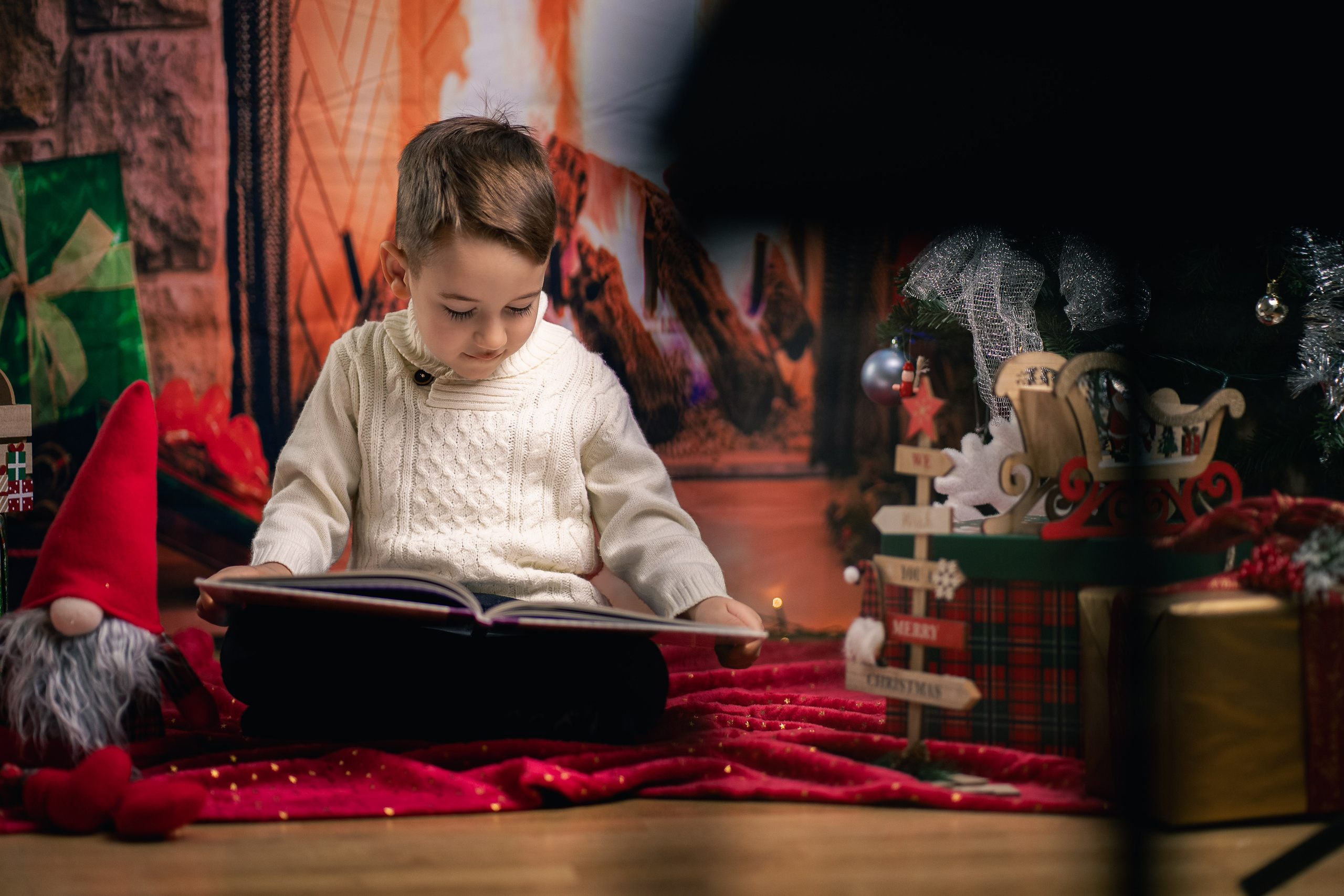 Sedinta foto Craciun — Gradinita Miniterra. Liviu Andrei - Fotograf