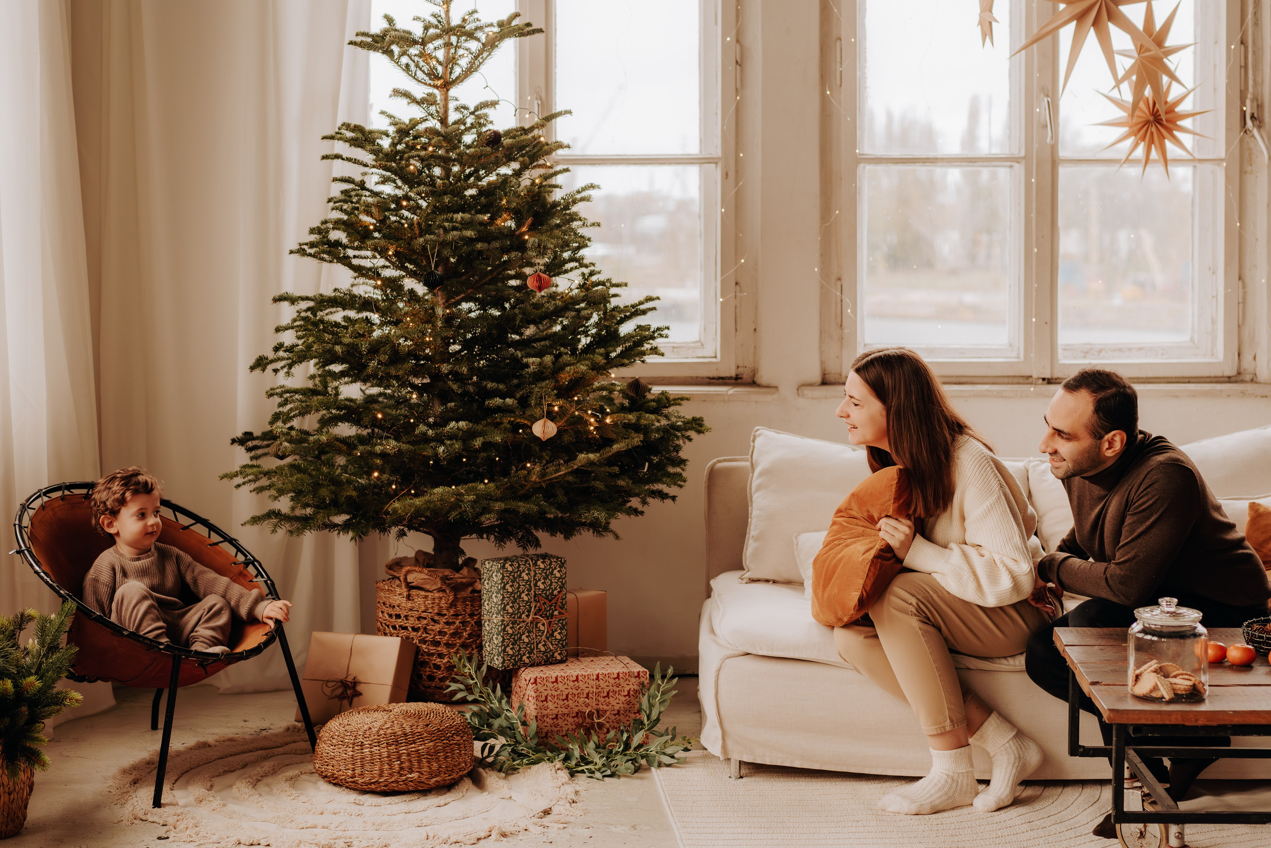 Minimalistyczne sesje świąteczne. Fotograf ślubny & lifestyle Gdańsk, Karolina Baczewska