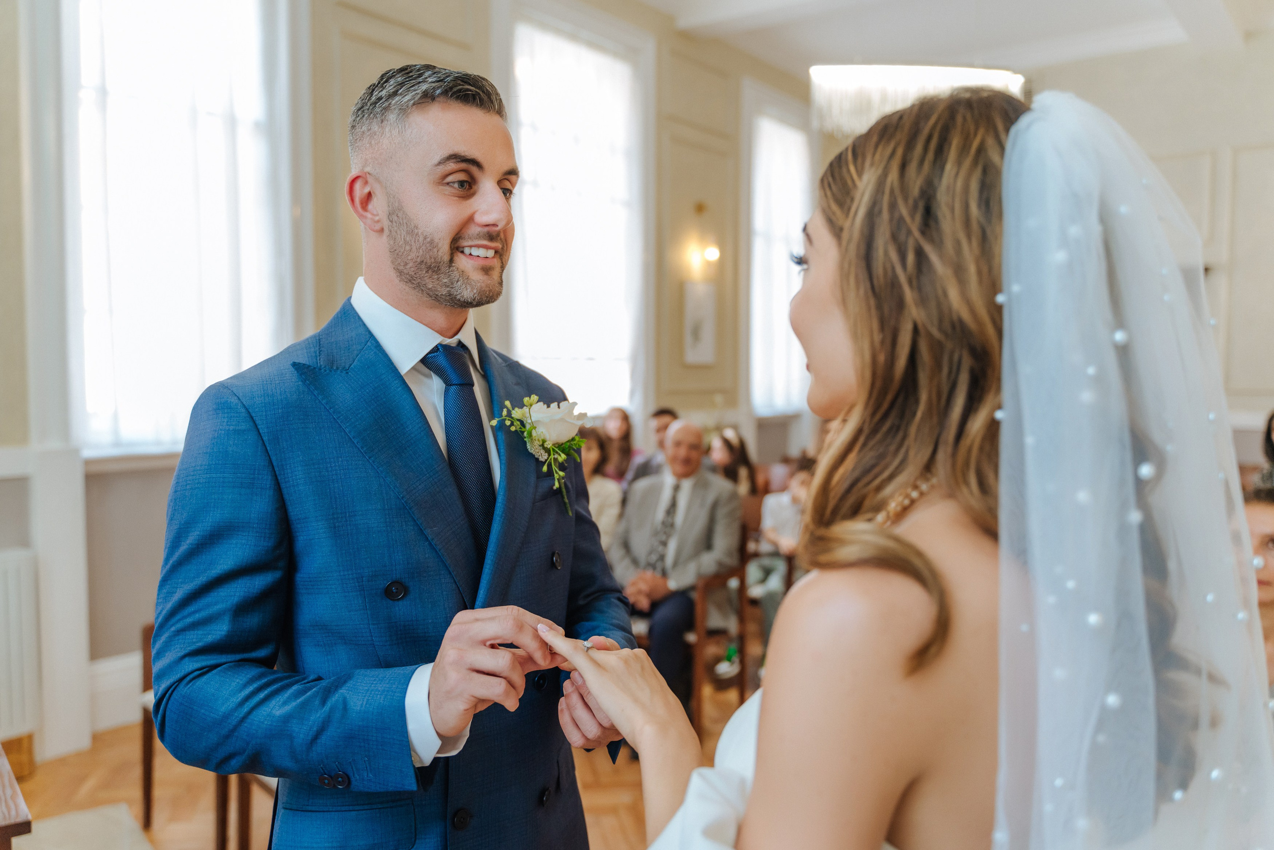 Civil ceremony at Chelsea Old Town Hall,  Wedding in Chelsea, Wedding in London,  wedding photographer in Chelsea, wedding photographer in London