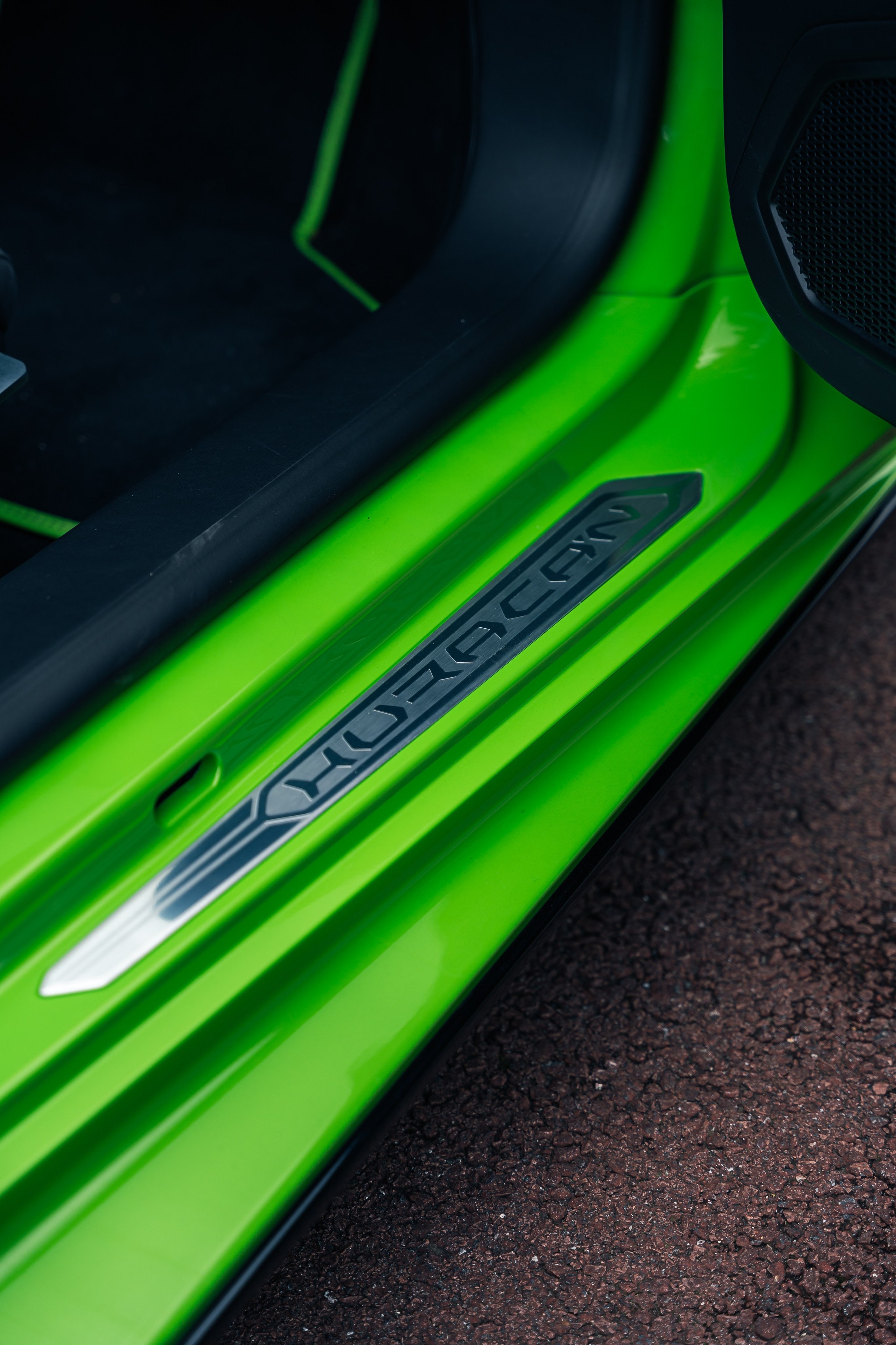 Lamborghini Huracan Evo Spyder. Photographe de voitures à Paris — Vitalii Motruk