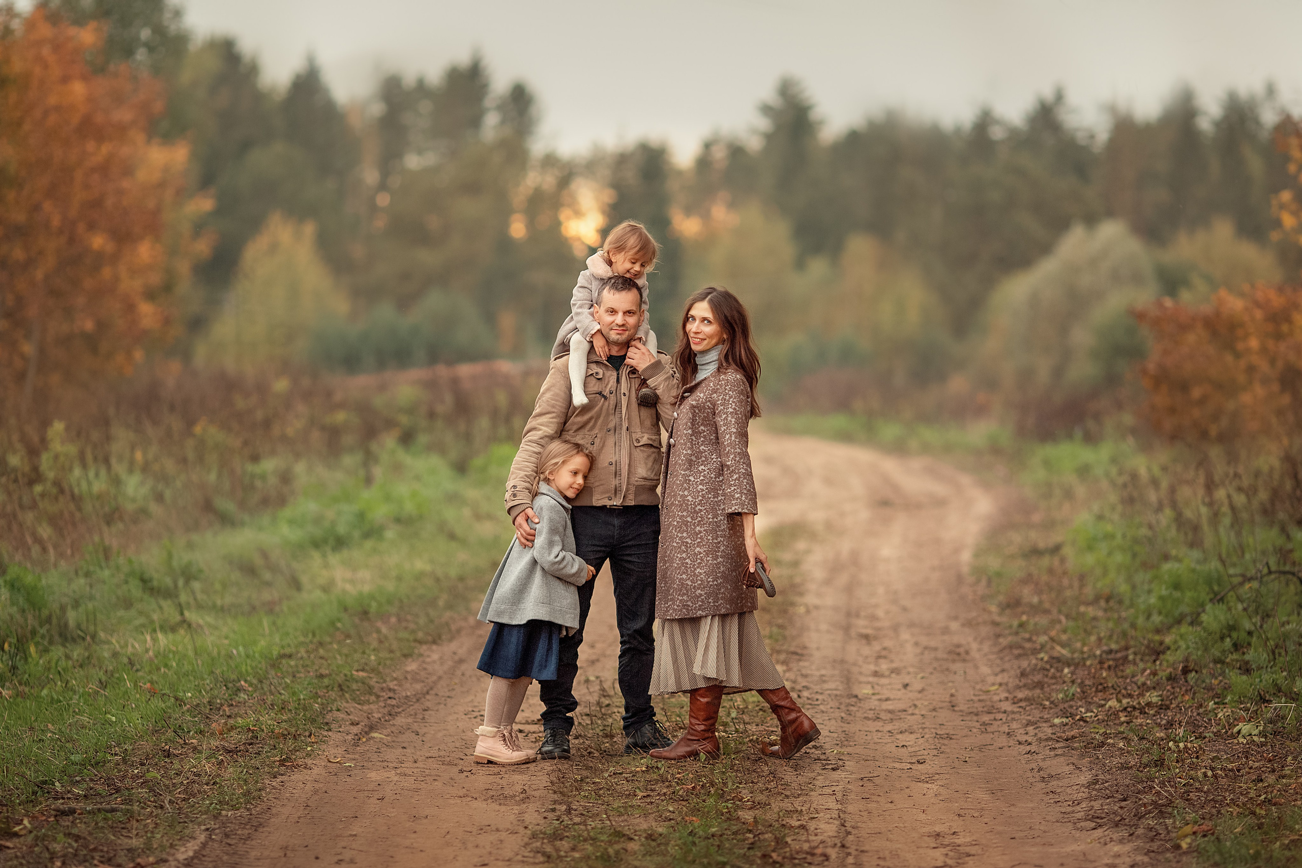 Семья. Семейный и детский фотограф в Варшаве Мила Бобровская
