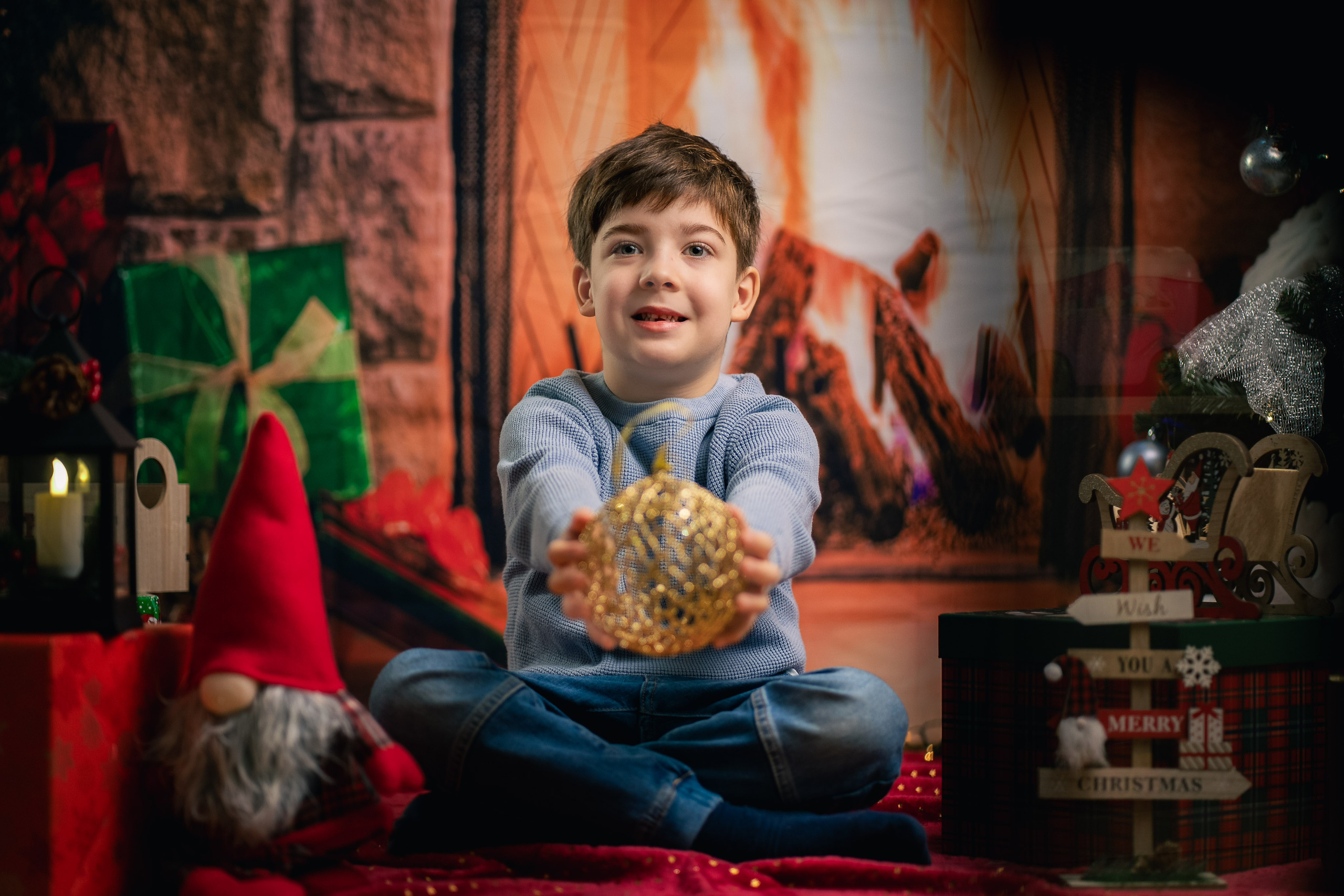 Sedinta foto Craciun — Gradinita Miniterra. Liviu Andrei - Fotograf