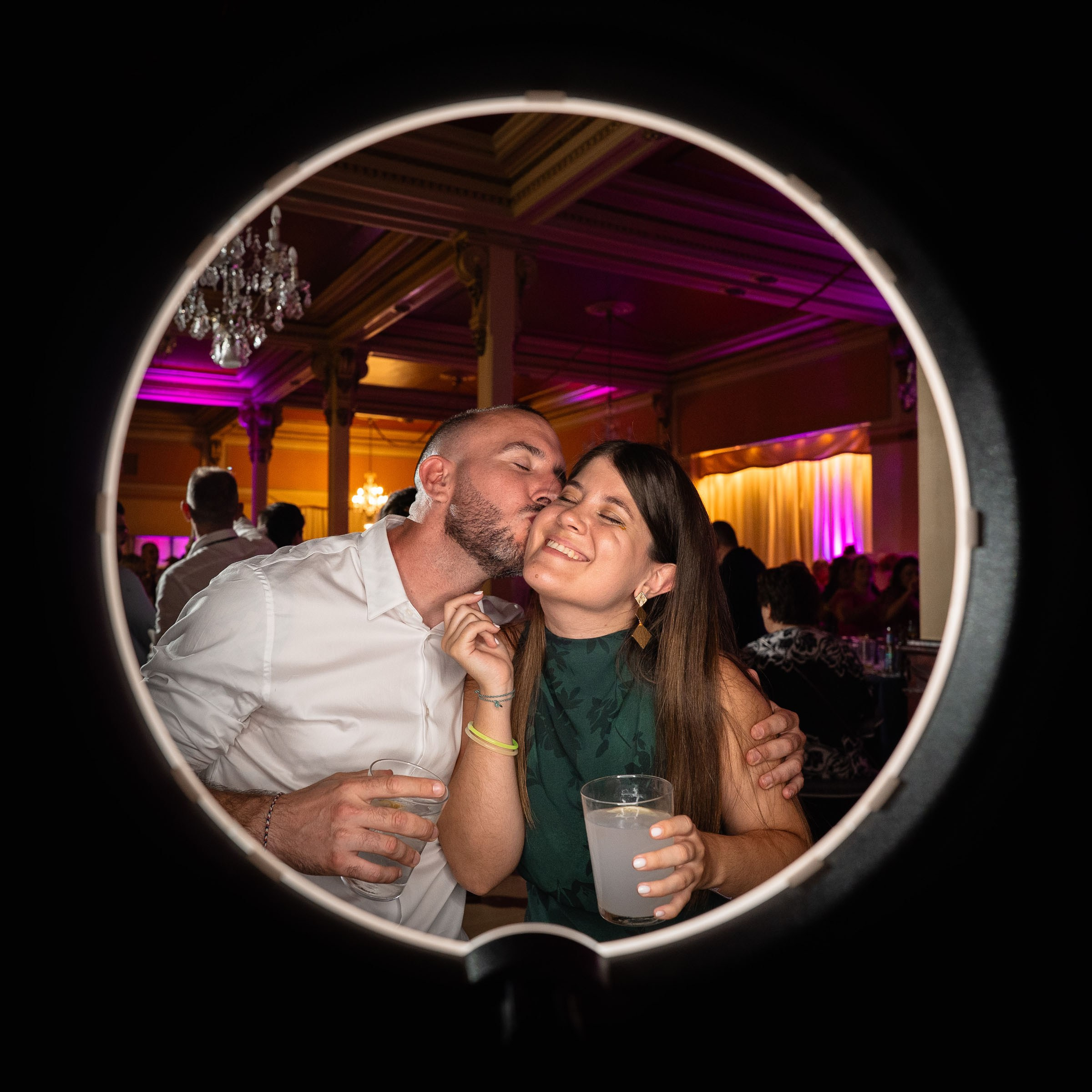 Photocircle y fotos de boda de Andrea y Jose en el Casino de Huesca. PIXLOVE - Fotógrafos de bodas Huesca Pirineos Zaragoza
