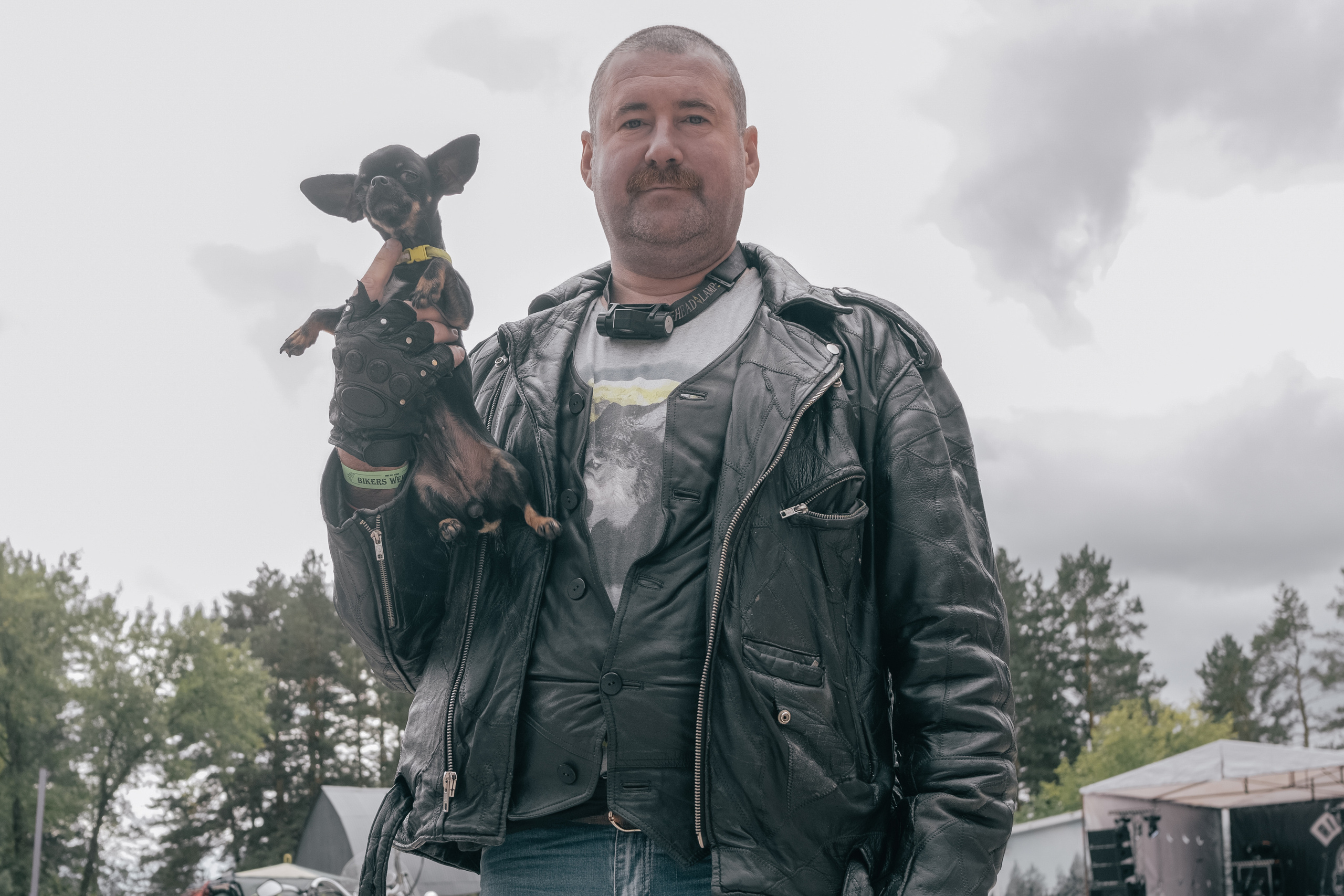 Bikers` camp. Photographer Anastasiya Dubrovina