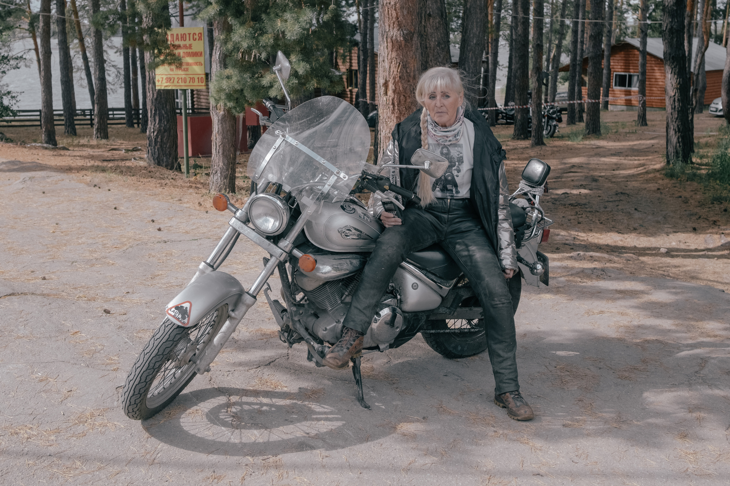 Bikers` camp. Photographer Anastasiya Dubrovina