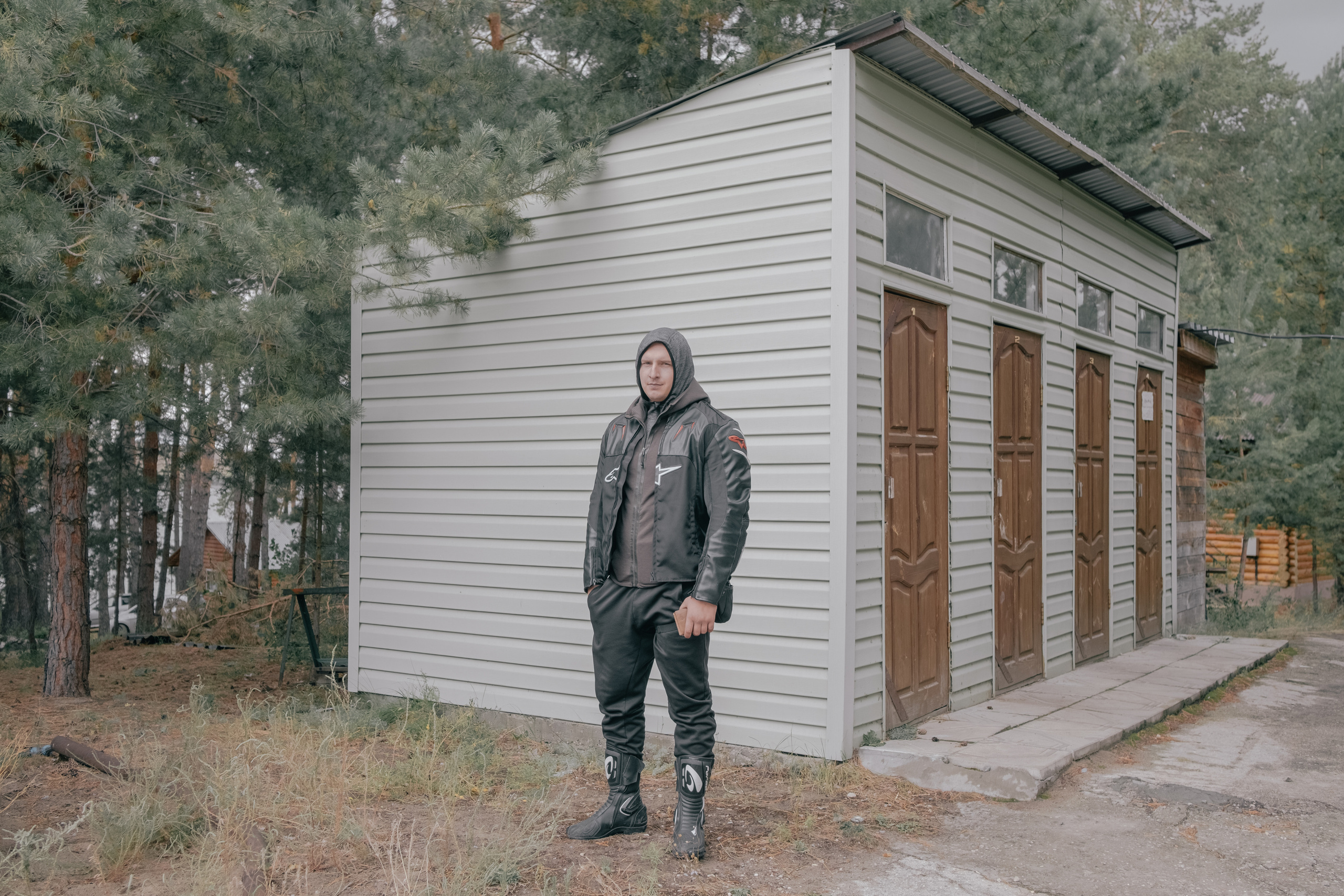 Bikers` camp. Photographer Anastasiya Dubrovina