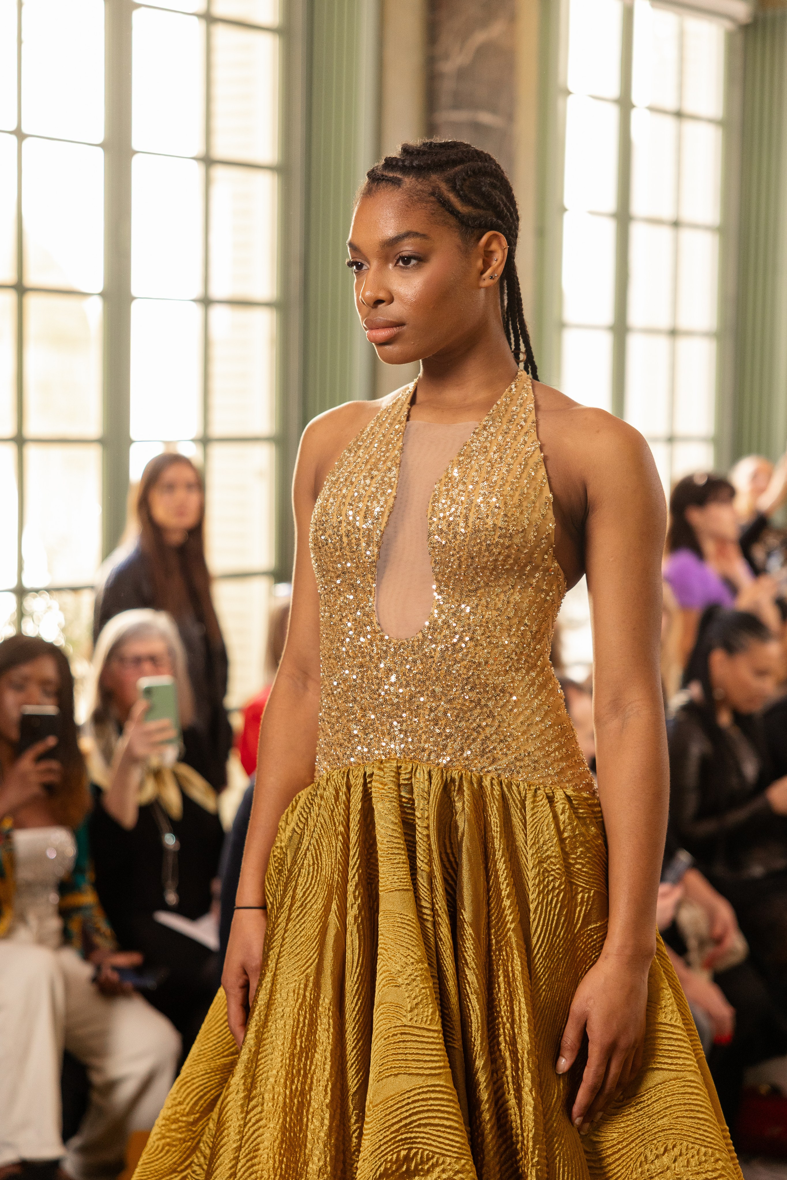 Paris fashion week. MATVEEVA STUDIO