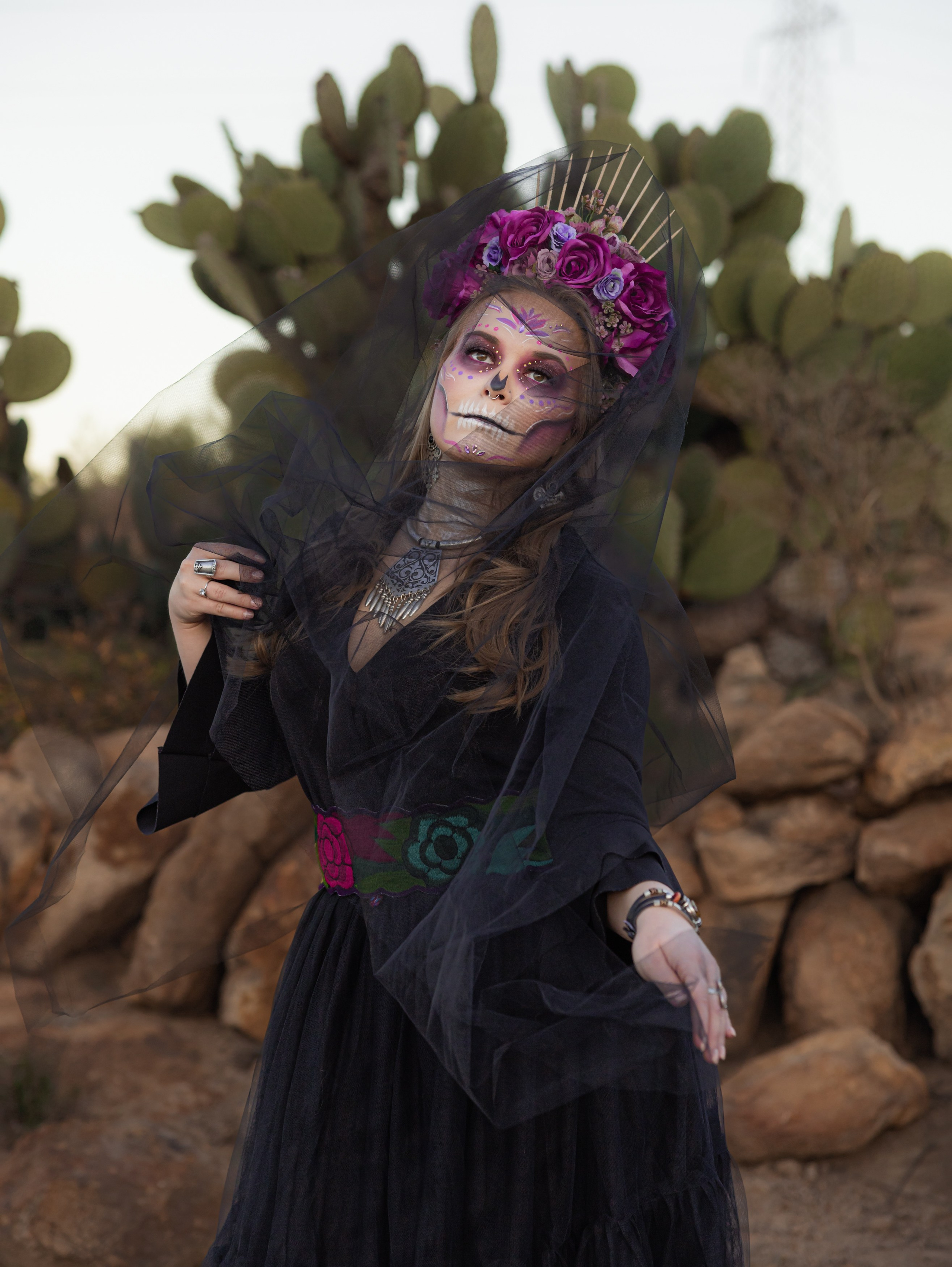 La Catrina | Solo Portrait. Lifestyle a rodinná fotografka v Pisku Oxana Telupilova