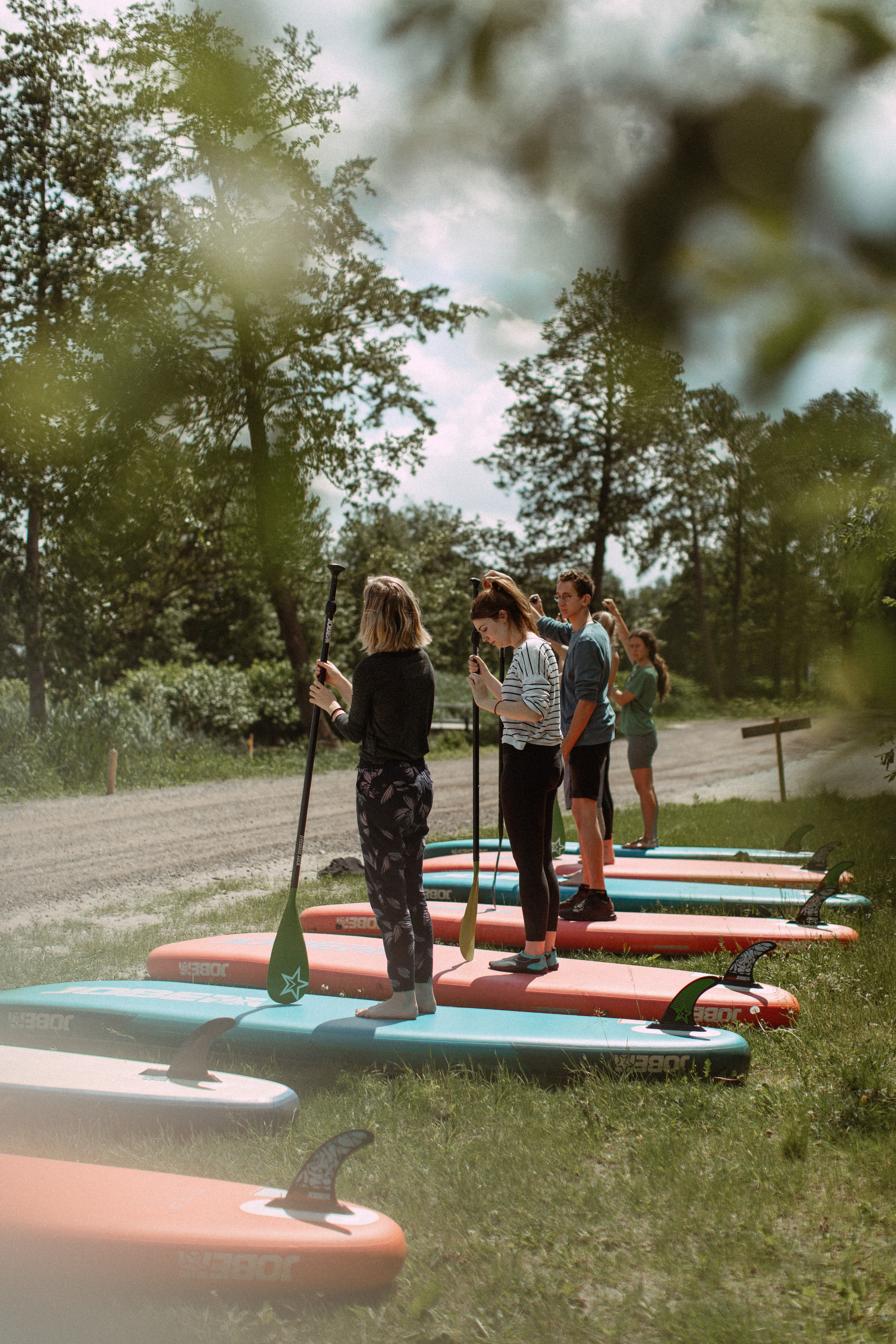 High vibes retreat reportage. True self