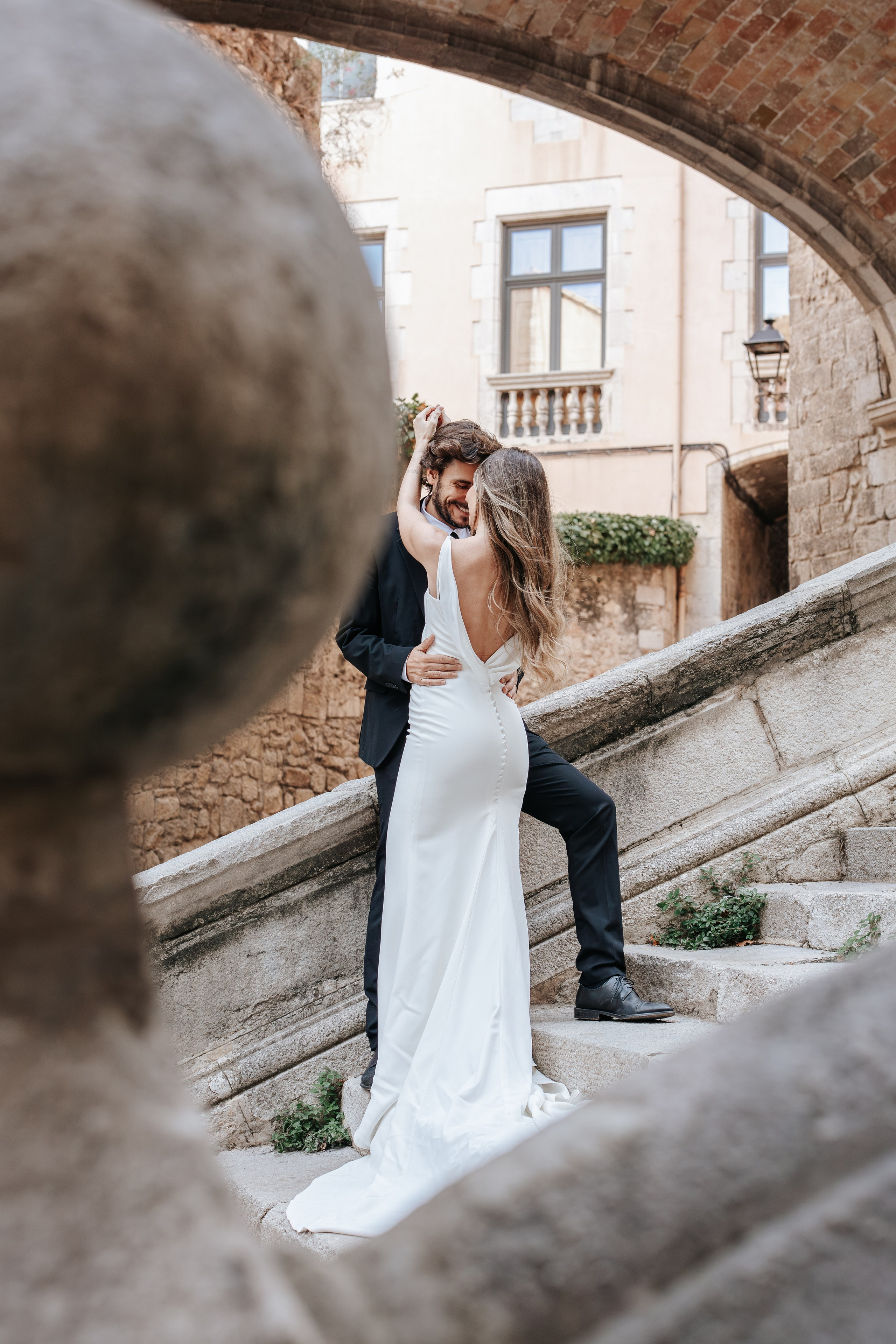 Barbara+Carlos, Girona, Love story. Fotógrafa de bodas en Cataluña