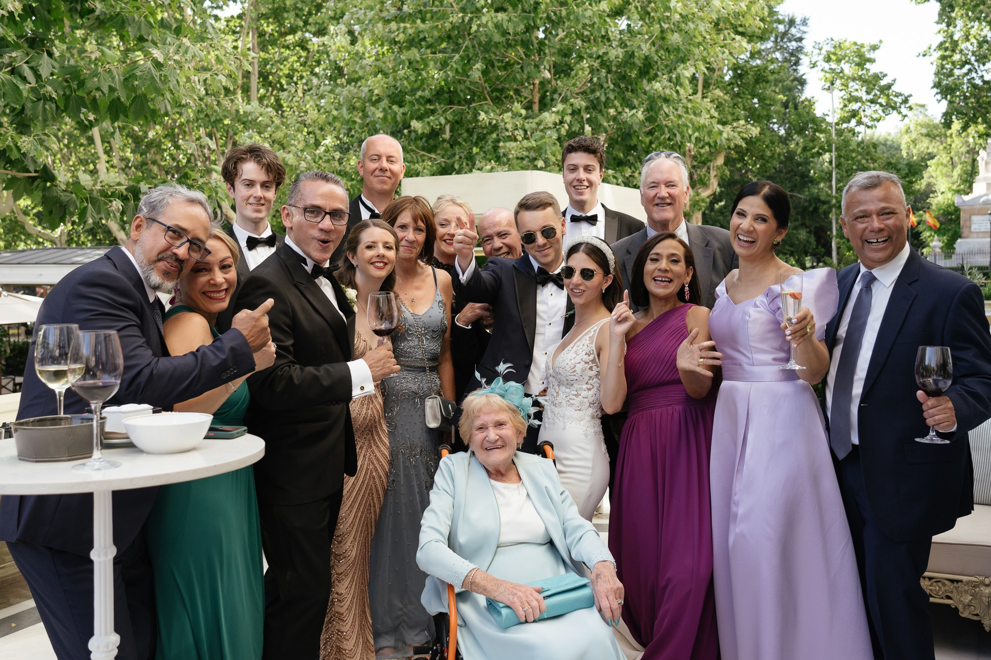 Wedding in Mandarin Oriental Ritz hotel, Madrid. Wedding photographer videographer Spain