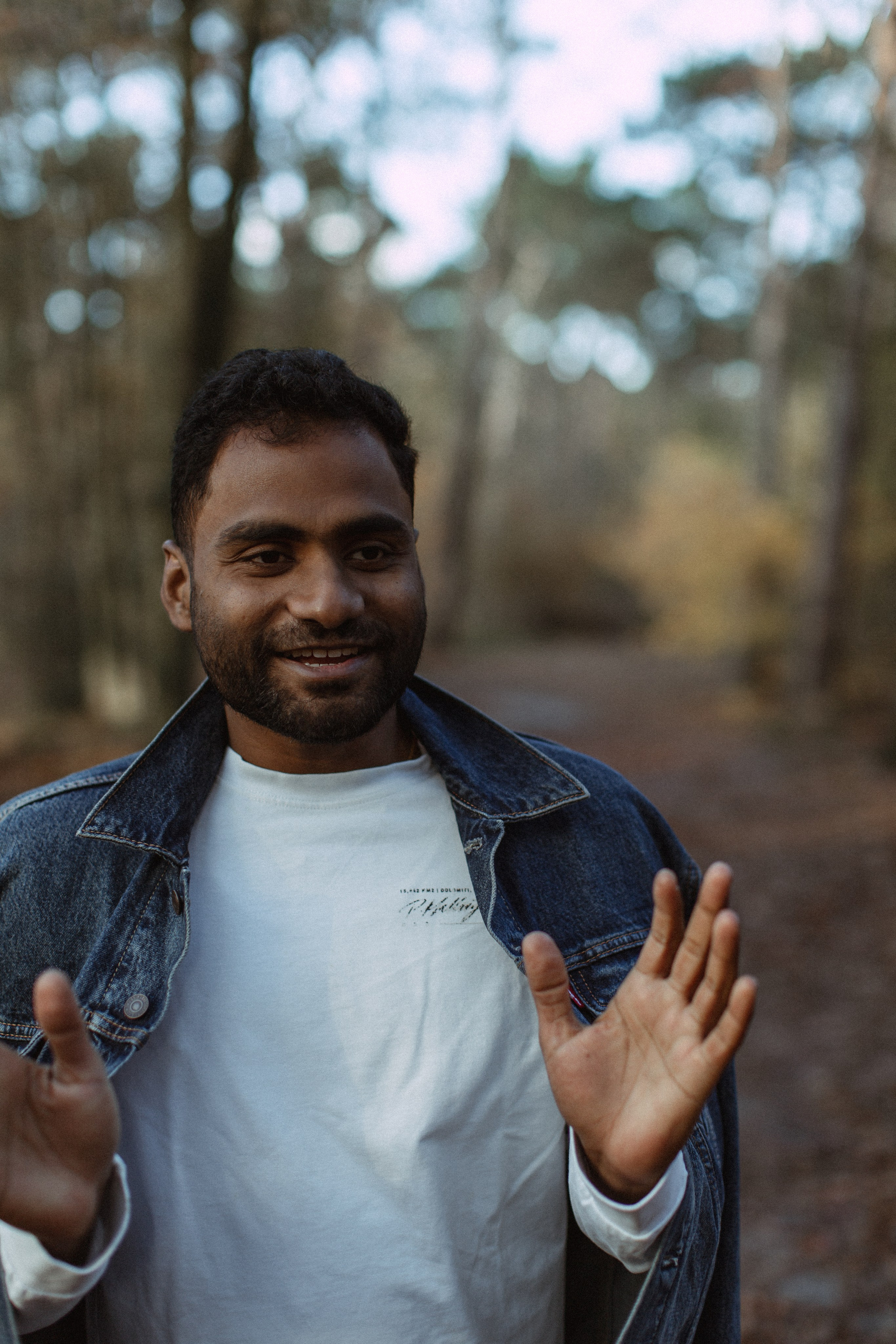 Teja. Portraits in nature. Netherlands. True self