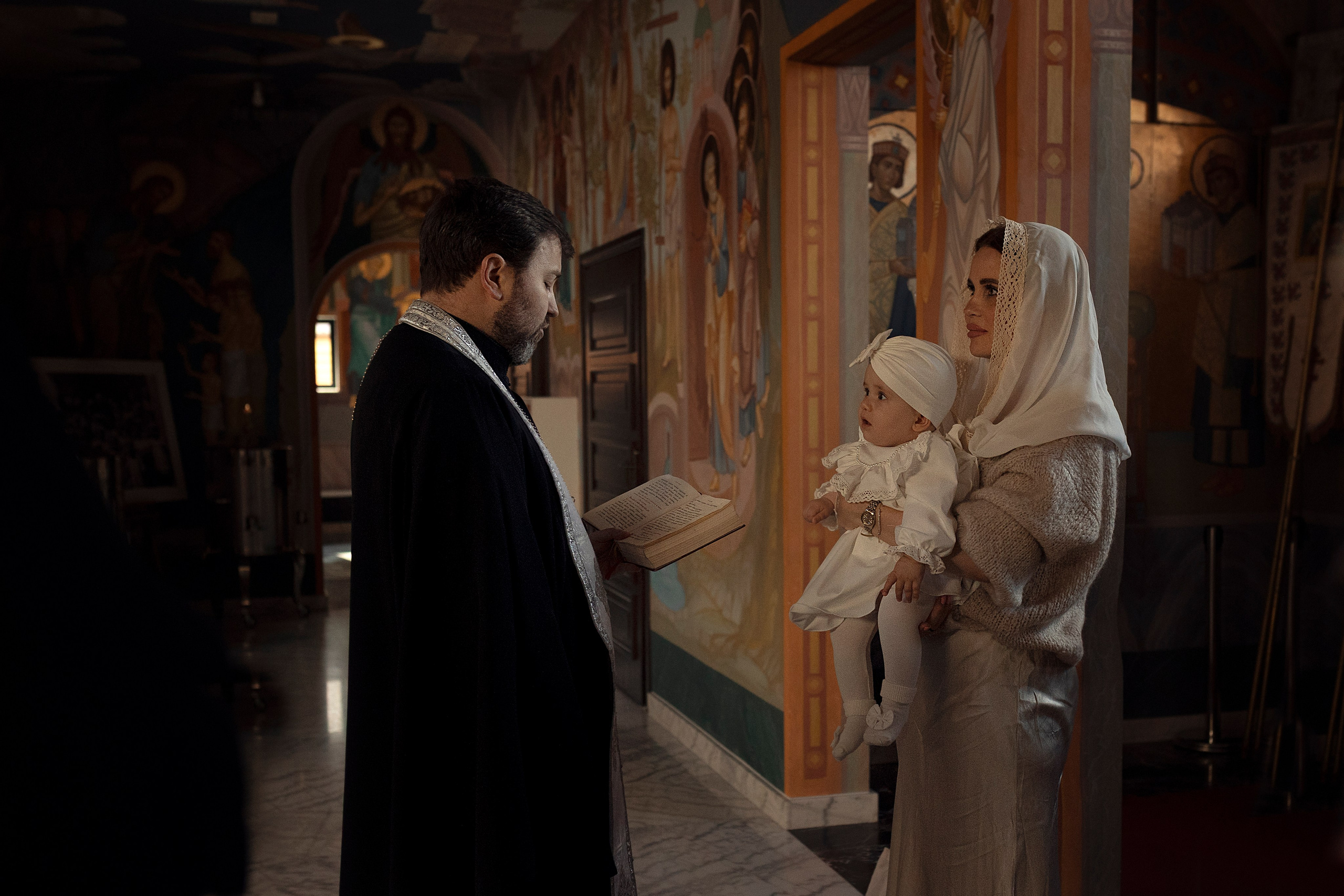 Крещение. Семейный и детский фотограф в Варшаве Мила Бобровская