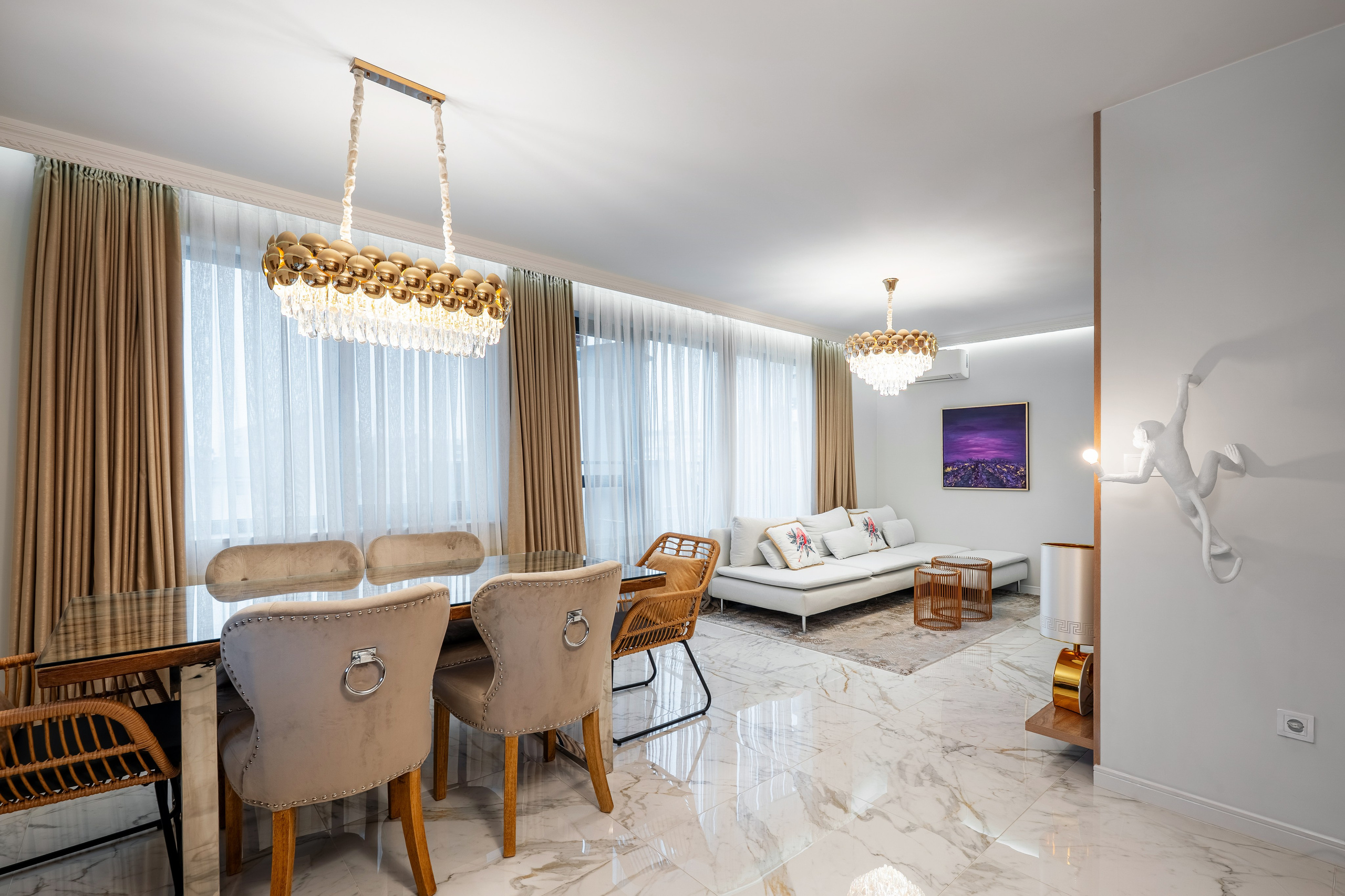 Дизайнерски апартамент. Професионален фотограф в Пловдив и областта