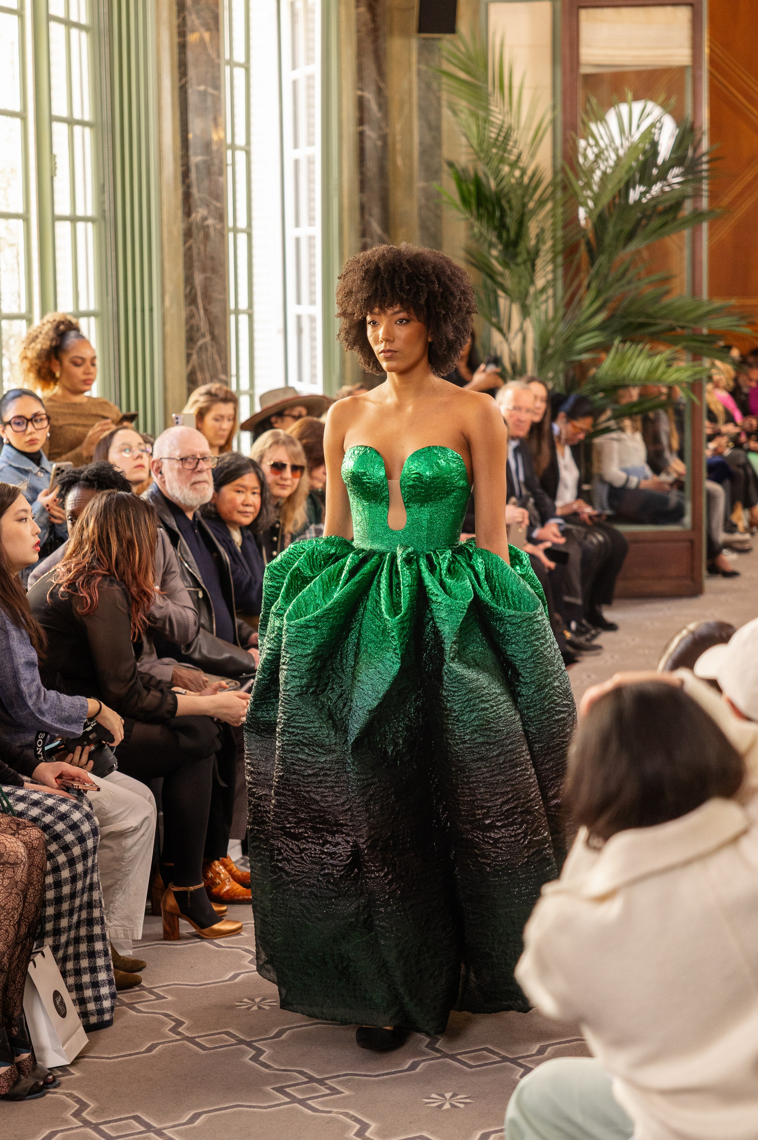 Paris fashion week. MATVEEVA STUDIO