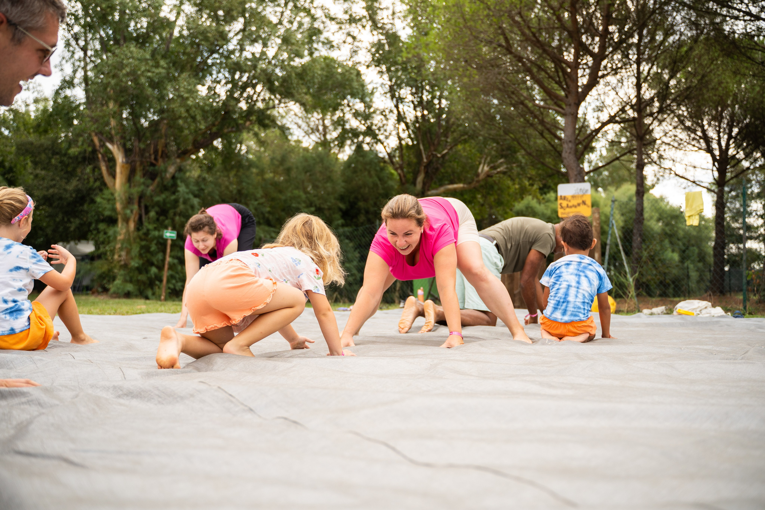 Детская игровая контактная импровизация. Семейные лагеря в Европе с Ниной Янечковой и Ириной Зиновьевой