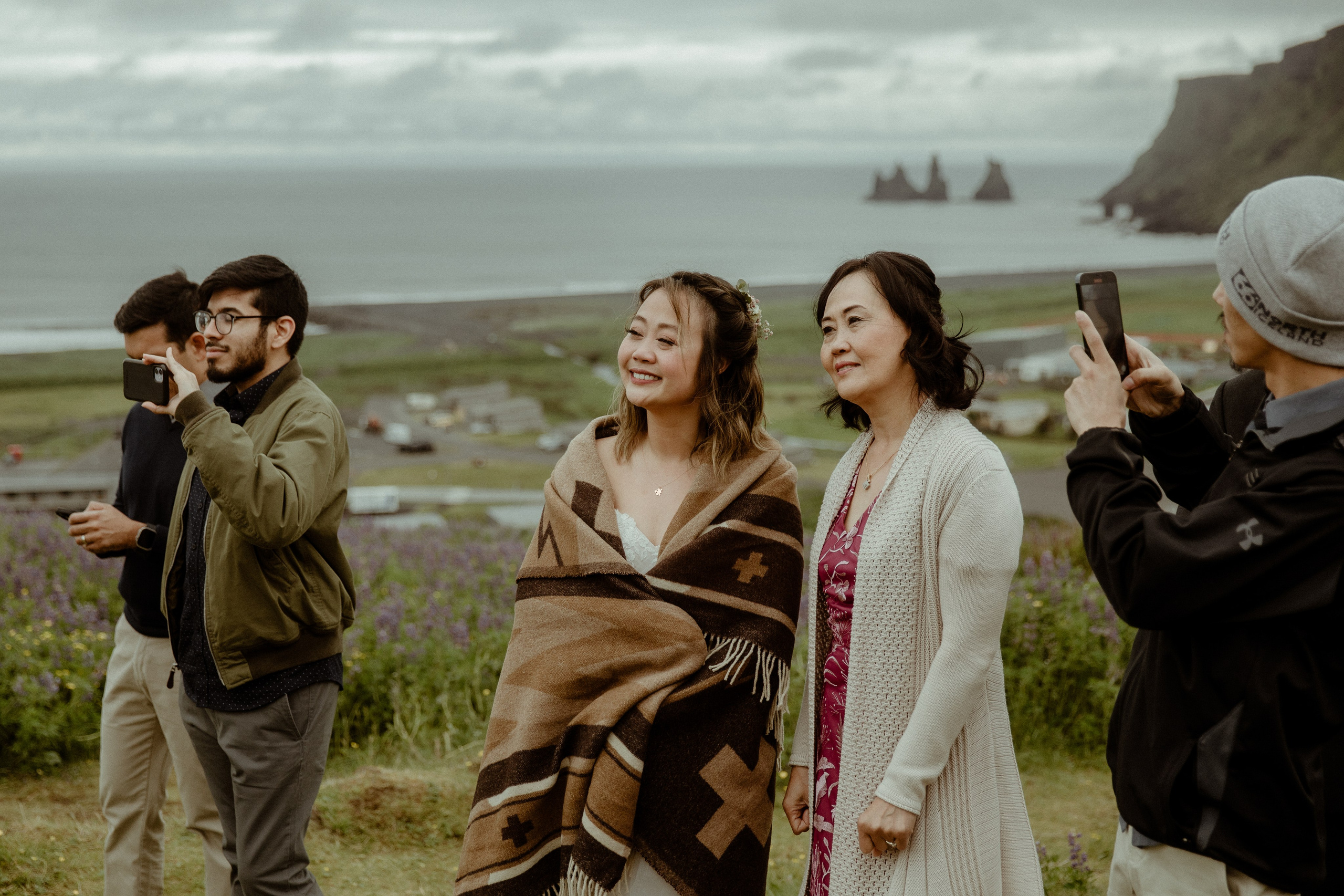 Elopement at Kvernufoss Waterfall. Iceland elopement photo and video | Nikolaichik Photo