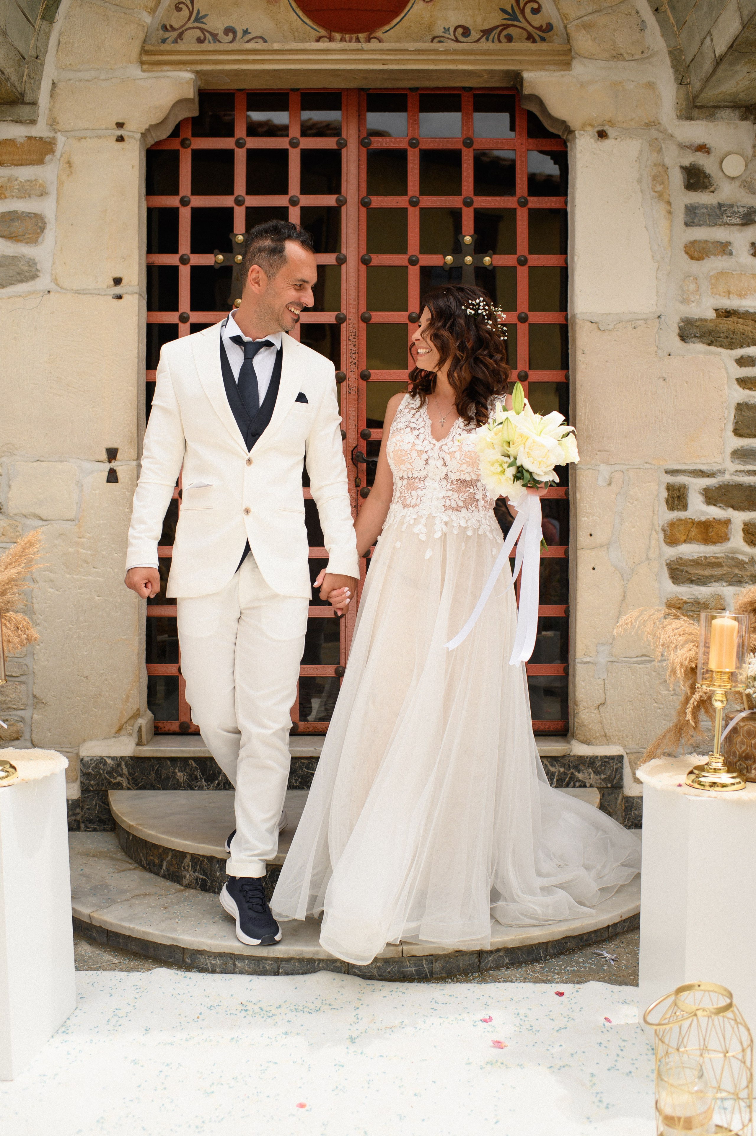 Wedding in Arnia Daria and George. Семейная, детская, портретная и предметная фотосъемка в Салониках