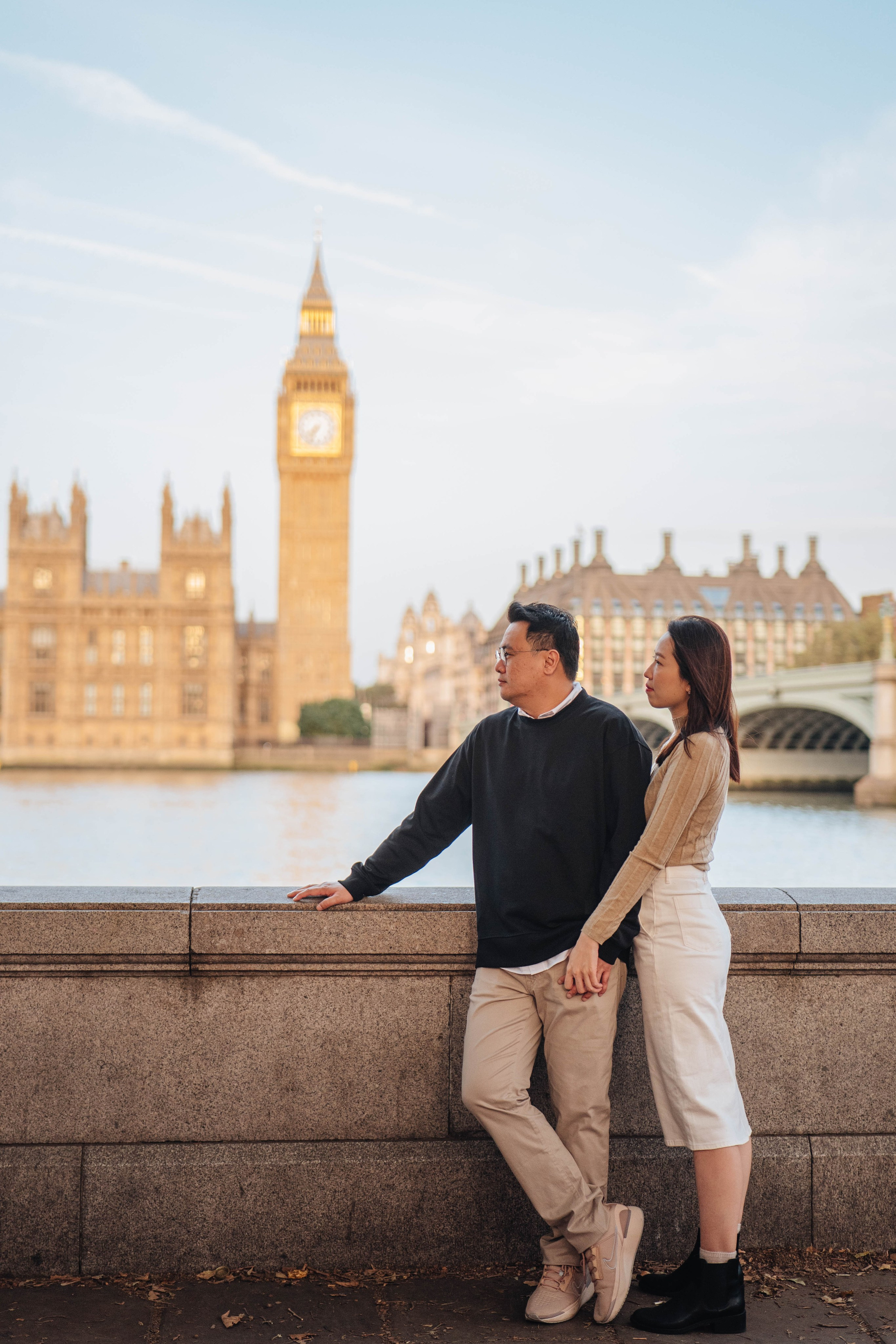 Early morning in central London. Wedding and family photographer in London
