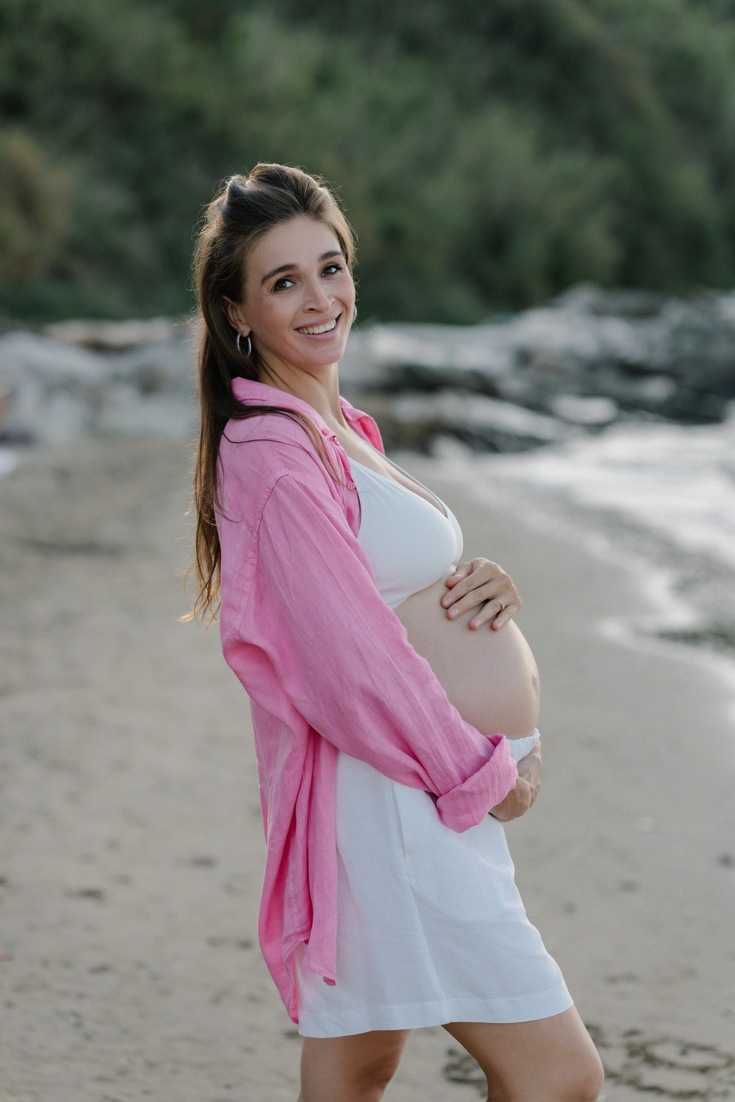 In dolce attesa. Fotografa Rimini