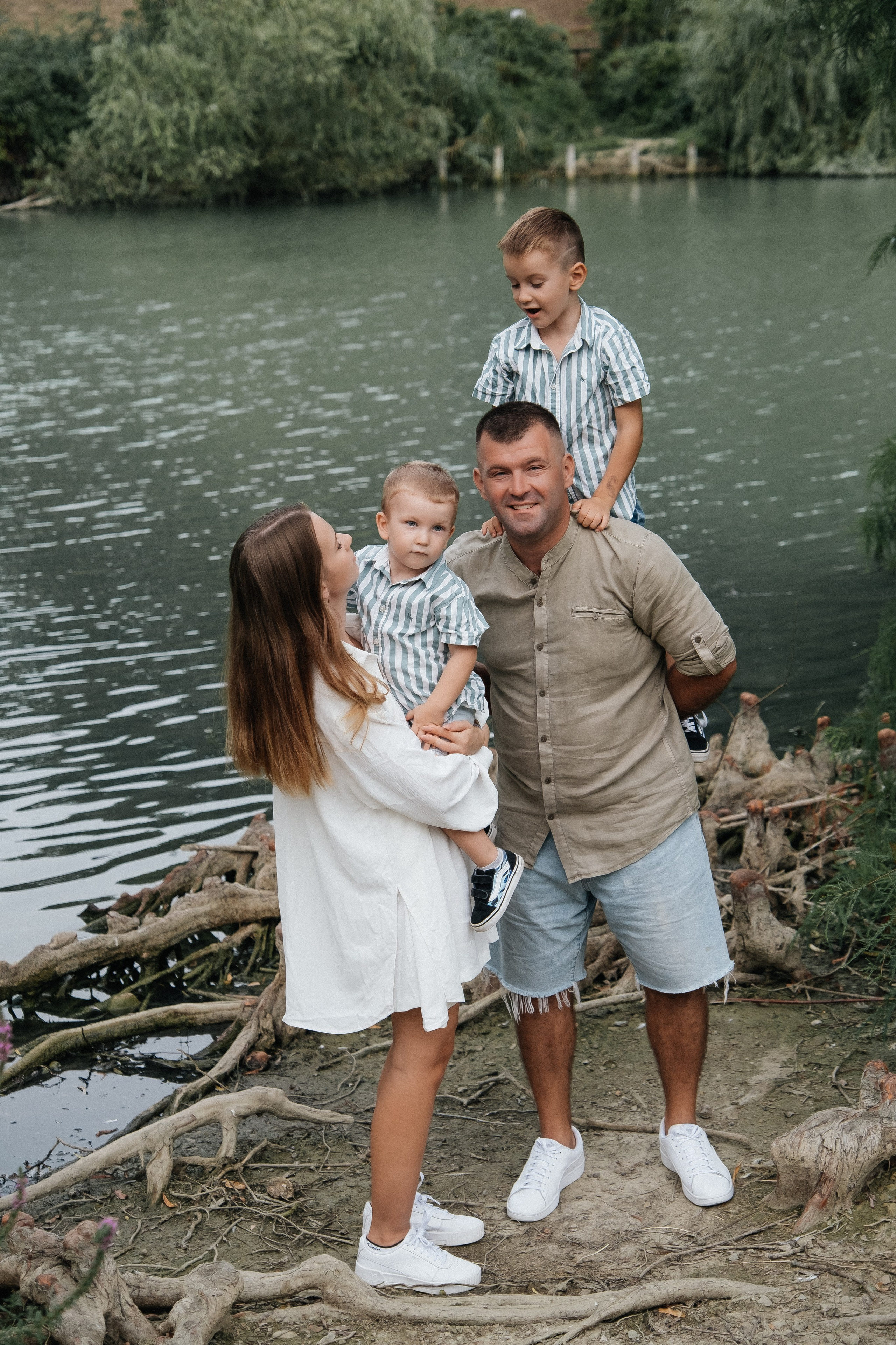 Big family. Fotografa Rimini