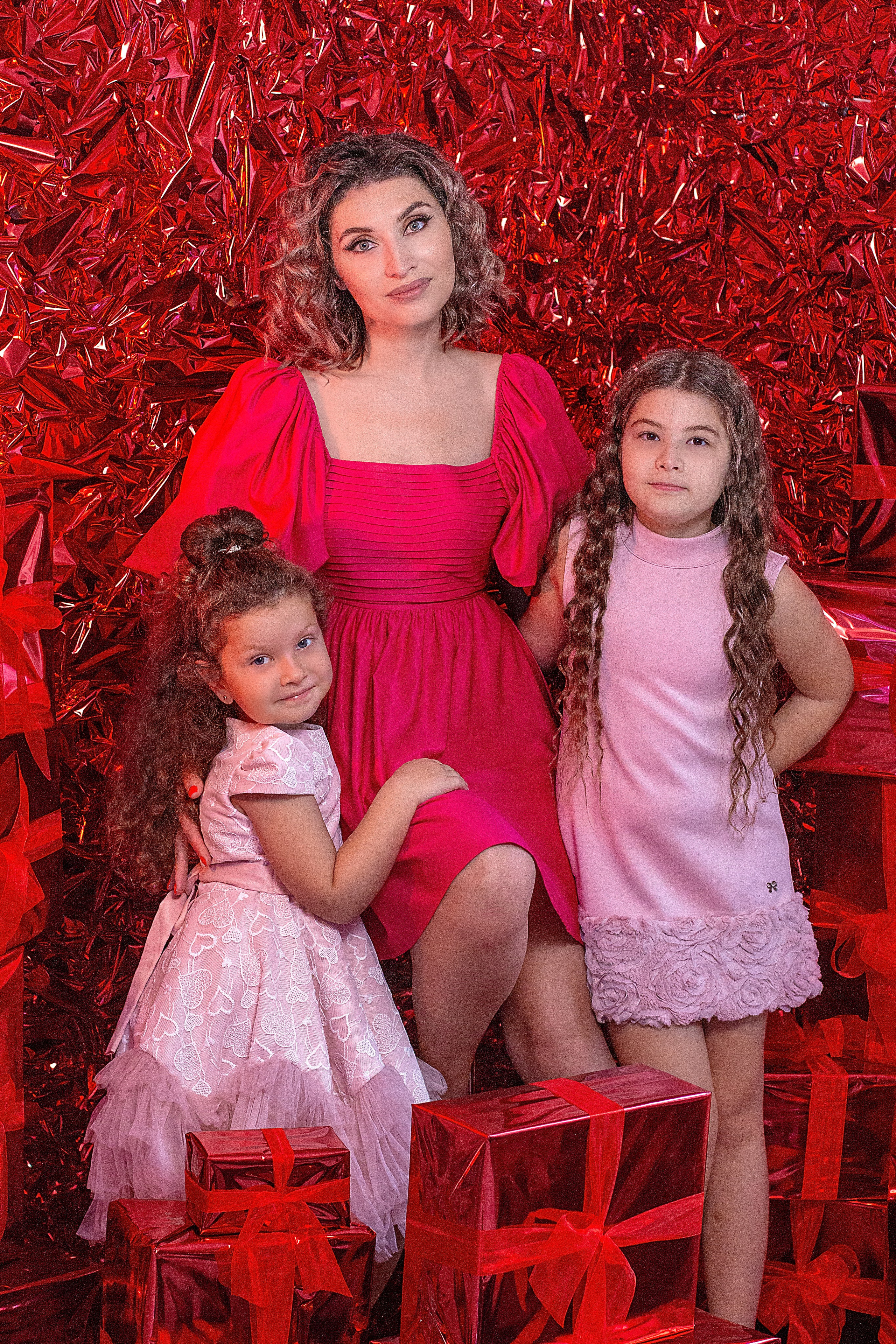 Новый год в студии. Детский и семейный фотограф в г. Бельцы