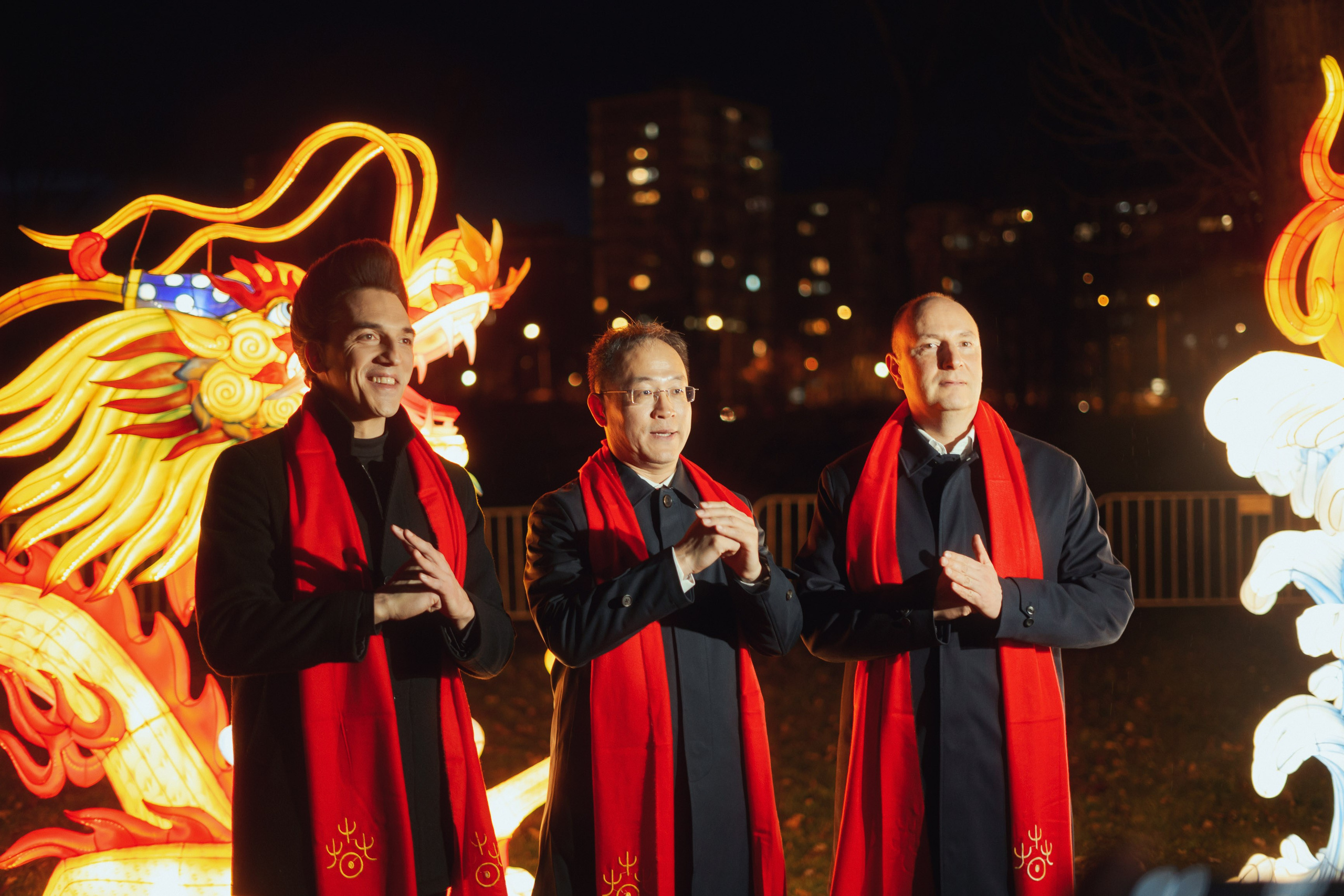 Svecano otvaranje Kineskog festivala svetla u Novom Sadu. Жуков Студио